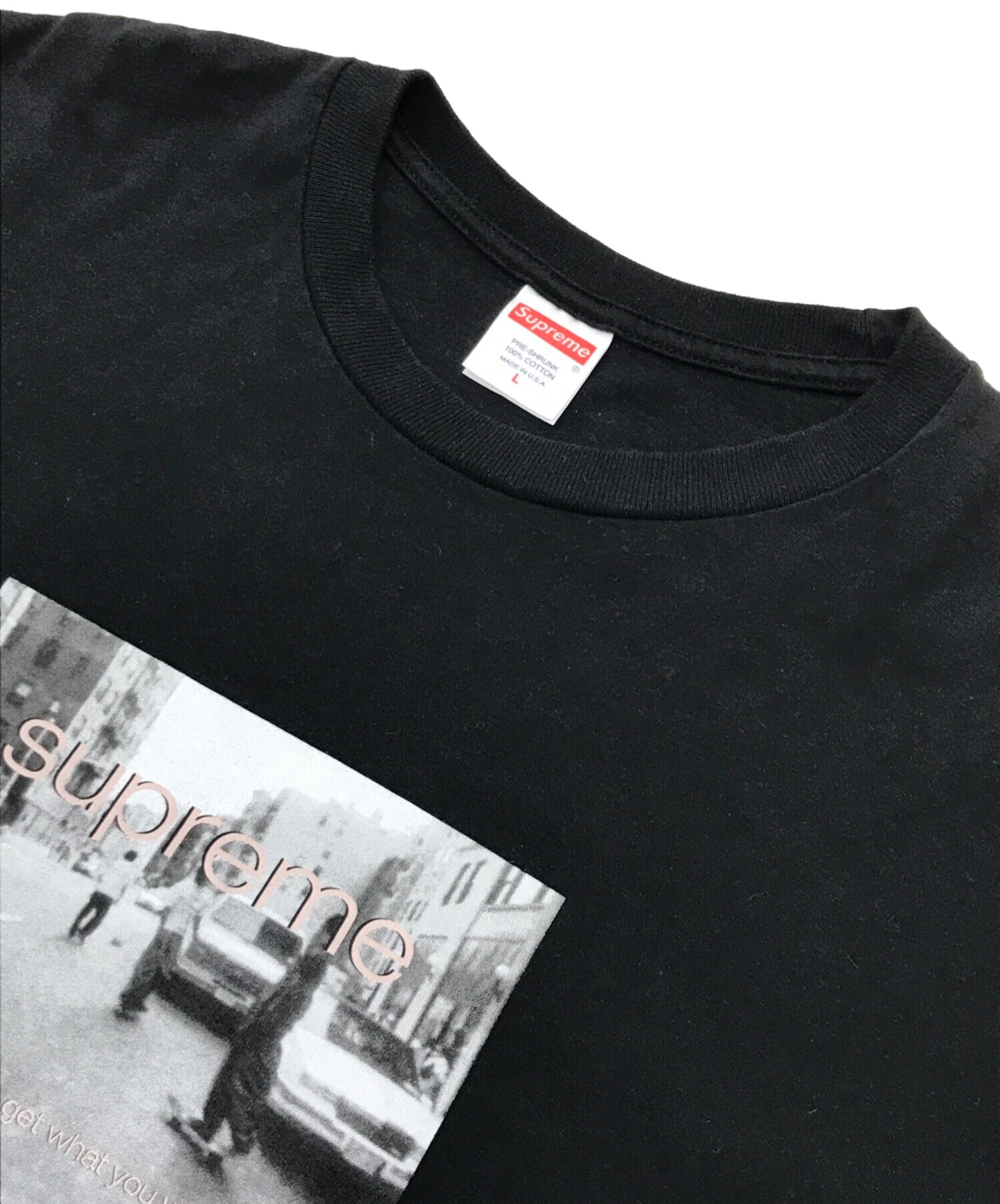中古・古着通販】SUPREME (シュプリーム) 96 crew tee ブラック サイズ