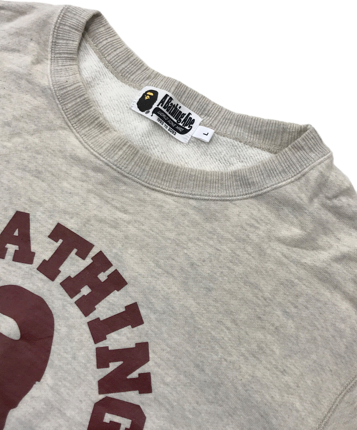 中古・古着通販】A BATHING APE (ア ベイシング エイプ) カレッジロゴ 