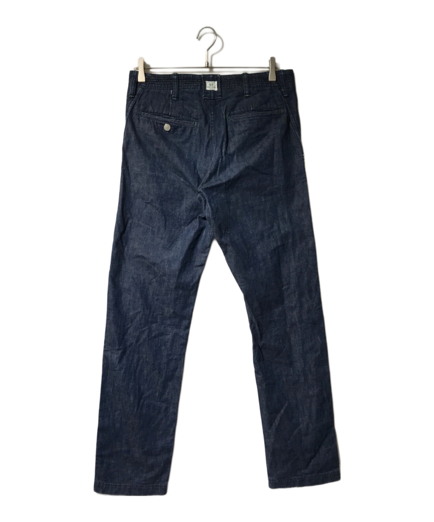 中古・古着通販】SASSAFRAS (ササフラス) デニムパンツ インディゴ
