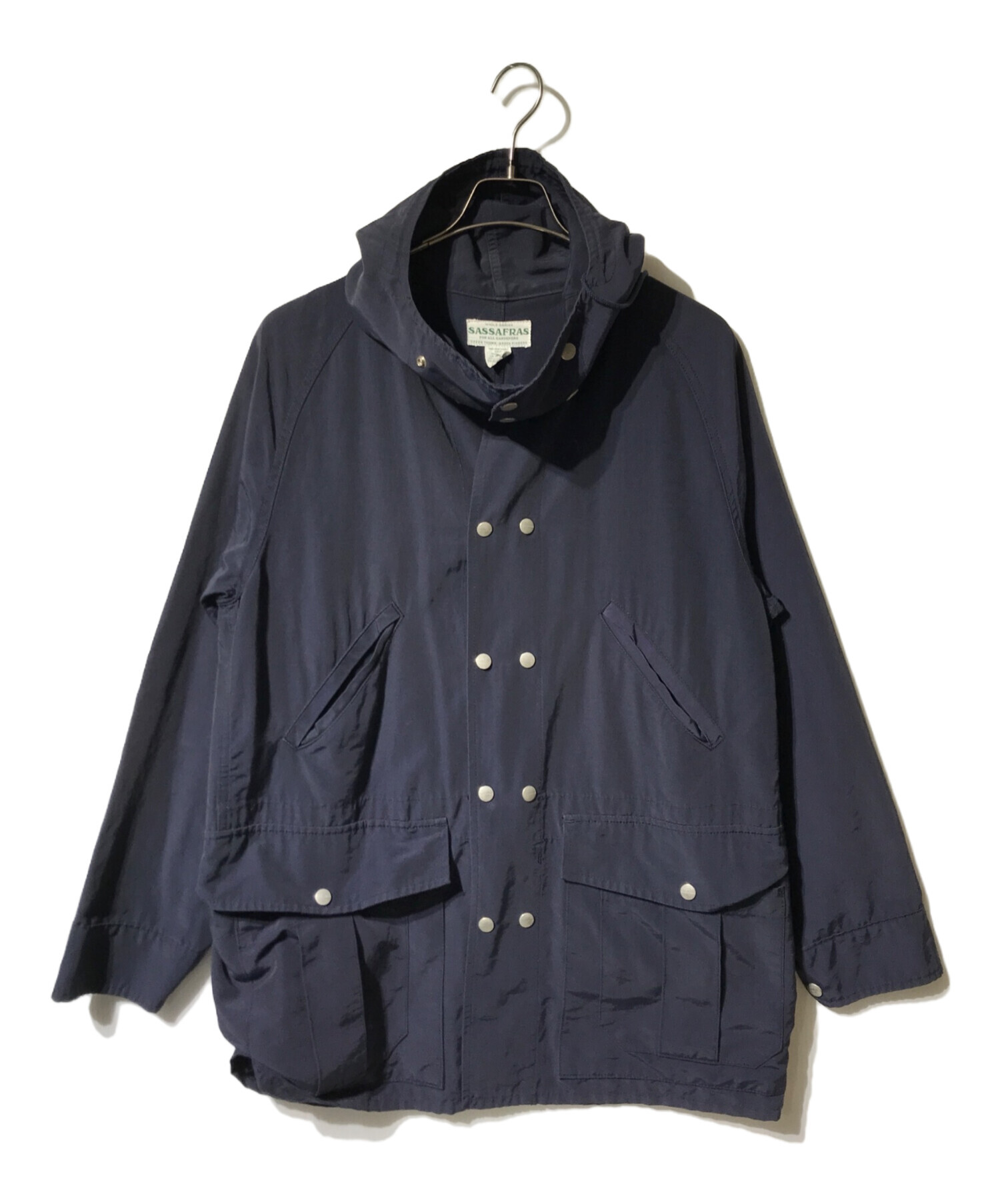 中古・古着通販】SASSAFRAS (ササフラス) マウンテンパーカー ネイビー 