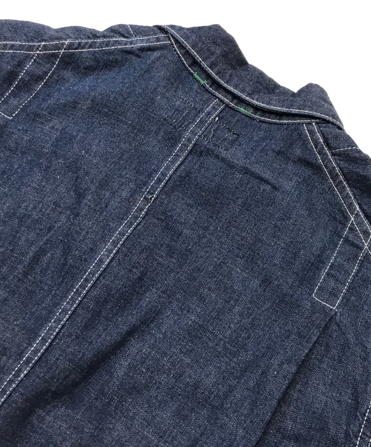 SASSAFRAS デニムコート 中古・古着通販】SASSAFRAS (ササフラス) デニムコート インディゴ
