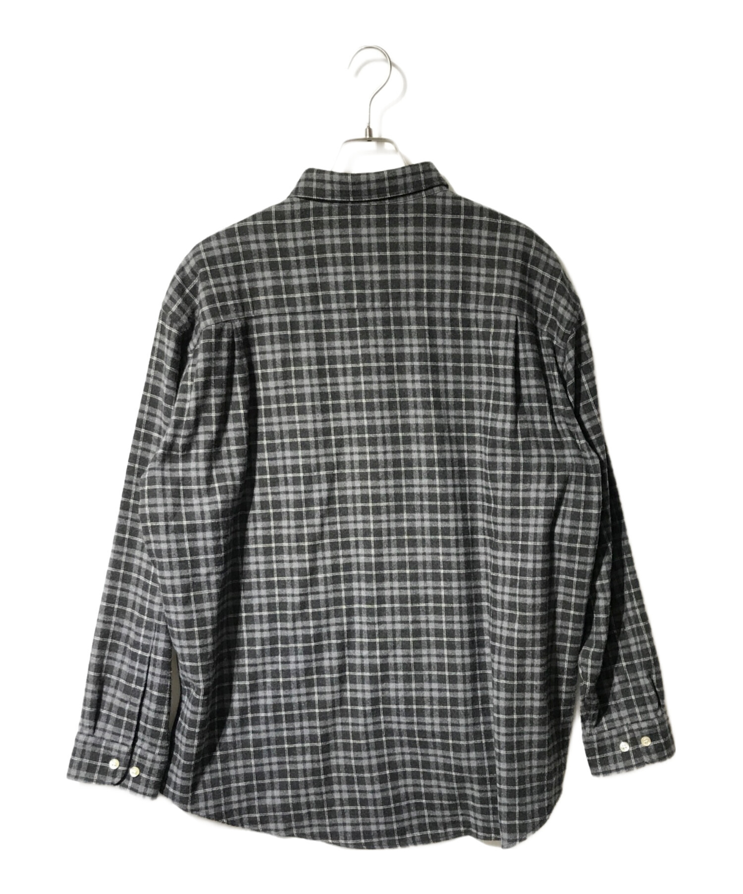 Stockholm Surfboard Club ネルシャツ STOCKHOLM SURFBOARD CLUB Flynn Appliquéd Checked Recycled