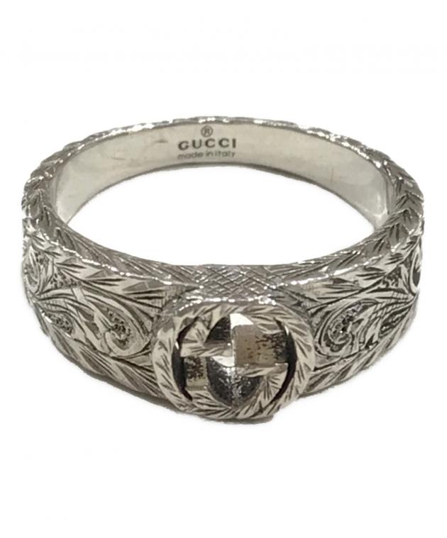 中古・古着通販】GUCCI (グッチ) インターロッキングロゴリング
