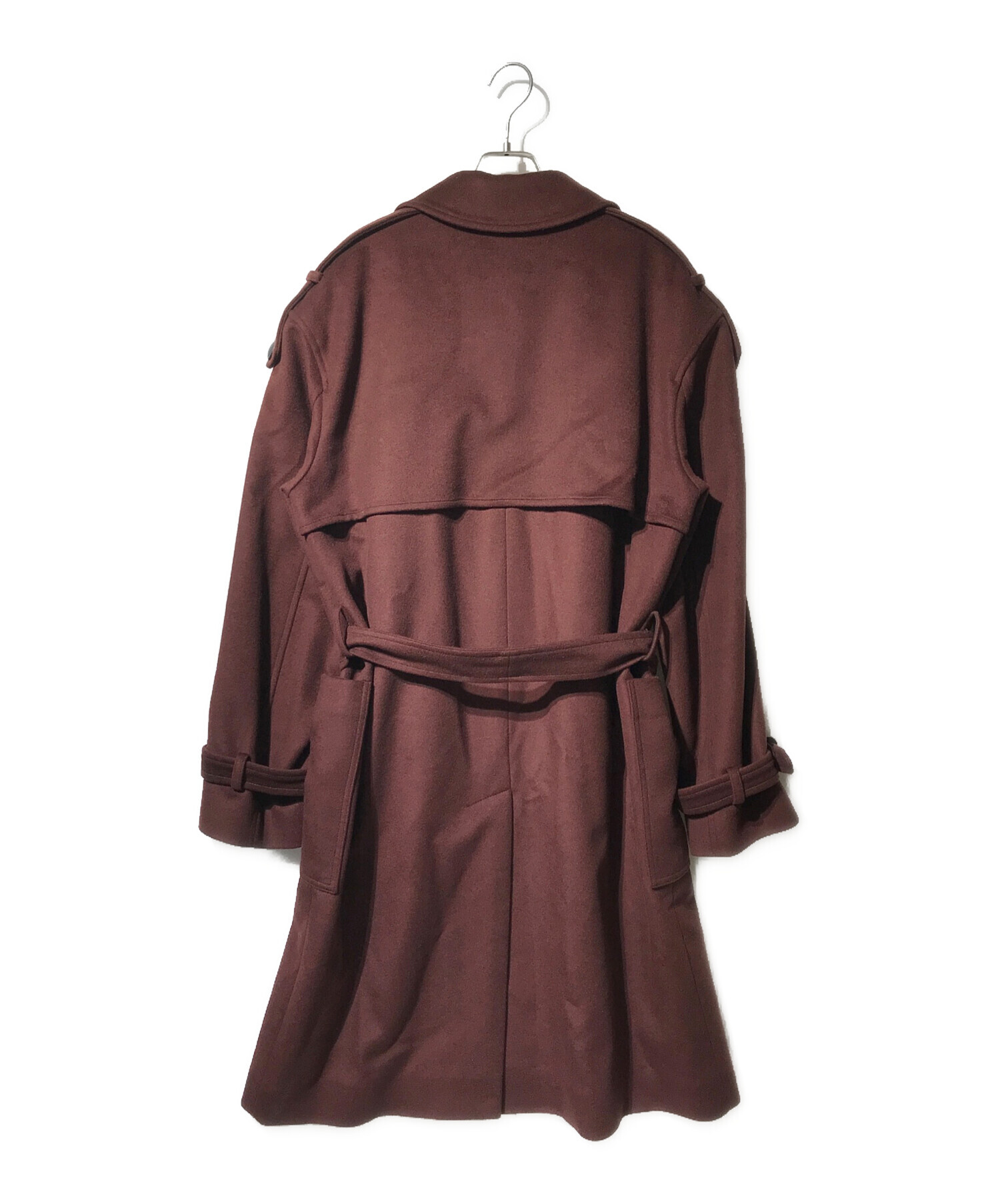 タリアトーレ　TAGLIATORE トレンチコート　ダブルブレスト　サイズ48 中古・古着通販】TAGLIATORE (タリアトーレ) ウールベルテッドトレンチ