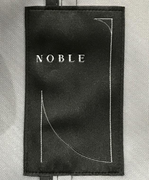 NOBLE ウインドプルーフテントシルエットブルゾン　38サイズ　ダークグレー Noble（ノーブル）の「ウインドプルーフテントシルエットブルゾン