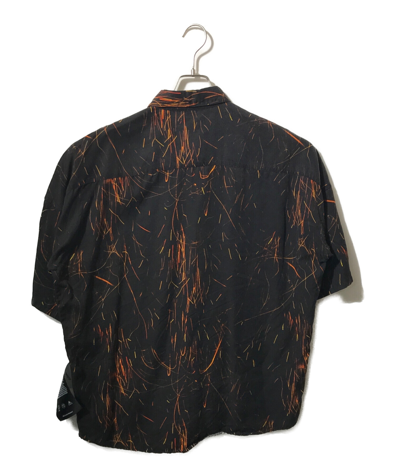中古・古着通販】SHAREEF (シャリーフ) レーヨンシャツ ブラック