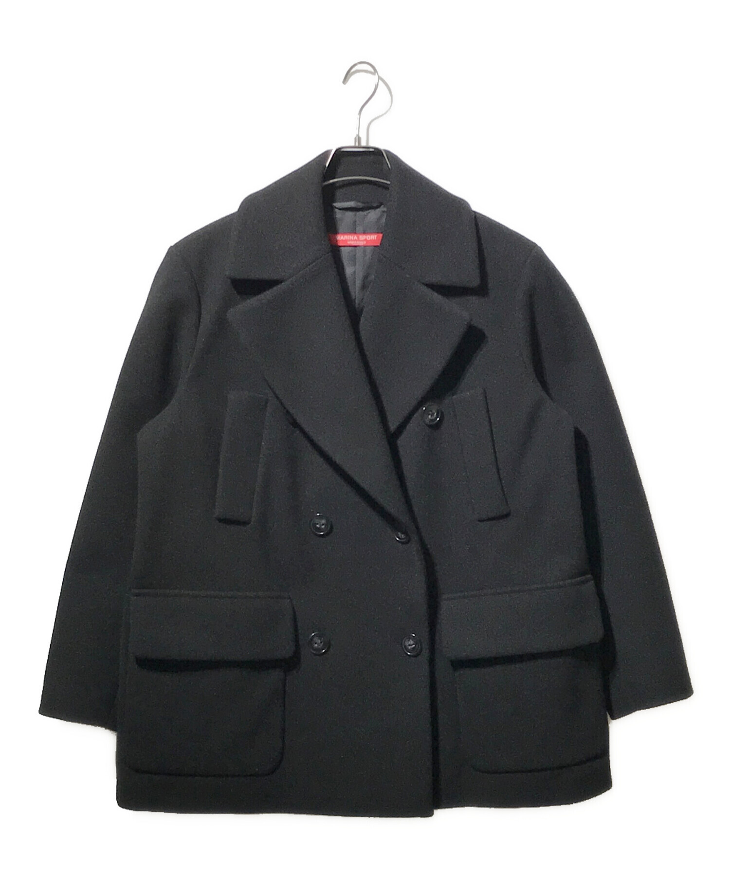 中古・古着通販】MARINA SPORT (マリナスポーツ) ショートウールコート 