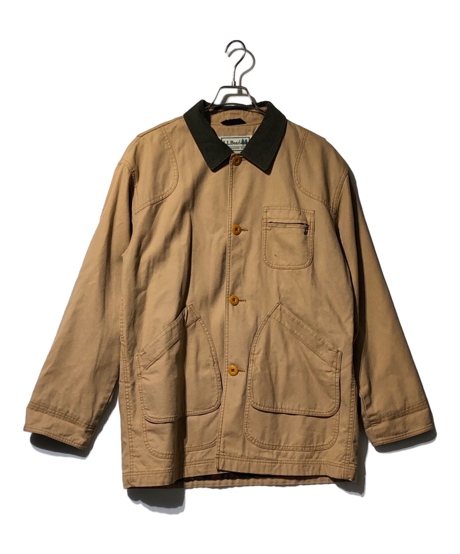新作入荷，新作登場】 L.L.Bean エルエルビーン ベージュ色 コート 115 110