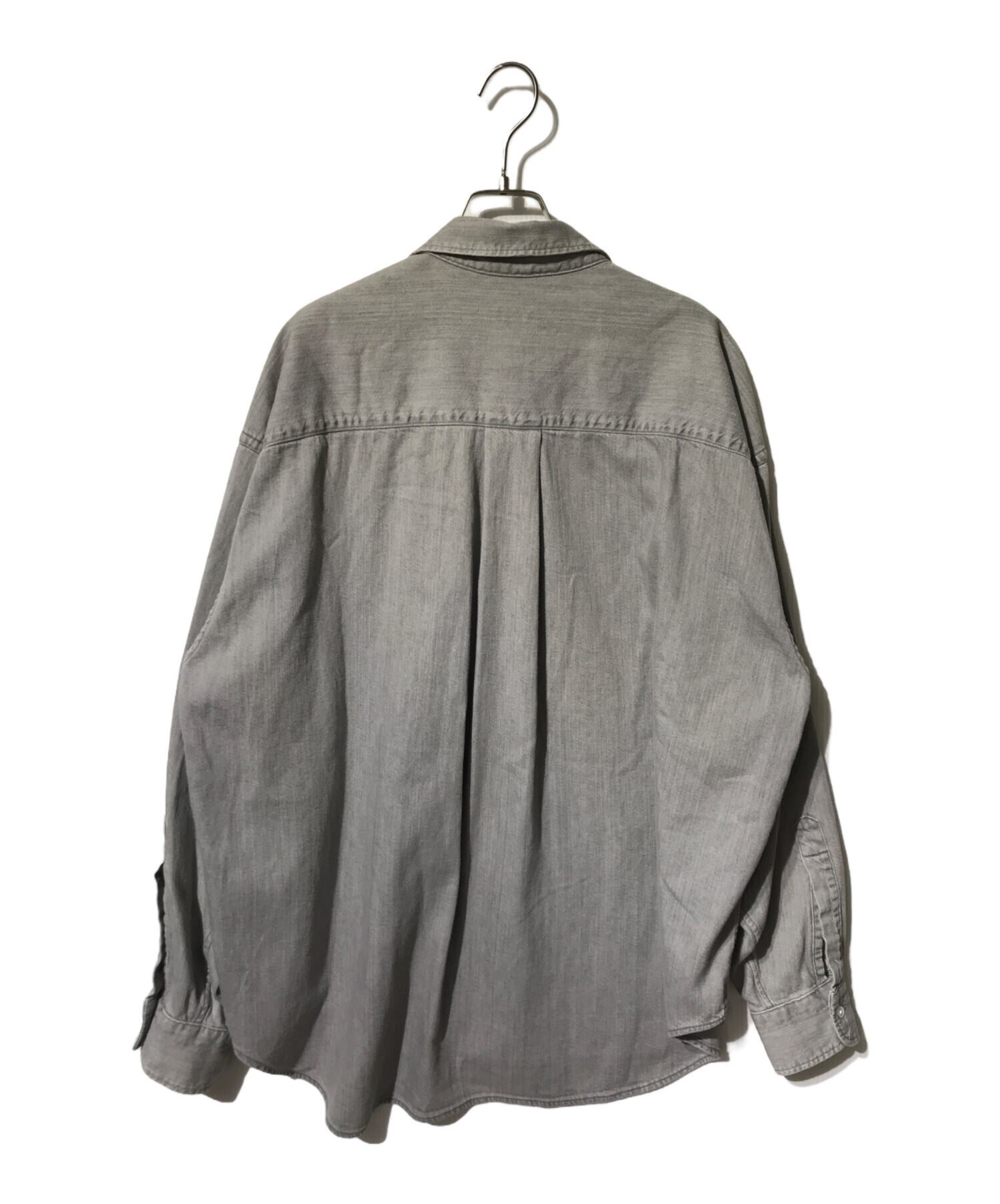 H BEAUTY&YOUTH アイスウォッシュ シャツ Mサイズ 中古・古着通販】H BEAUTY&YOUTH (エイチ ビューティー&ユース) ライト