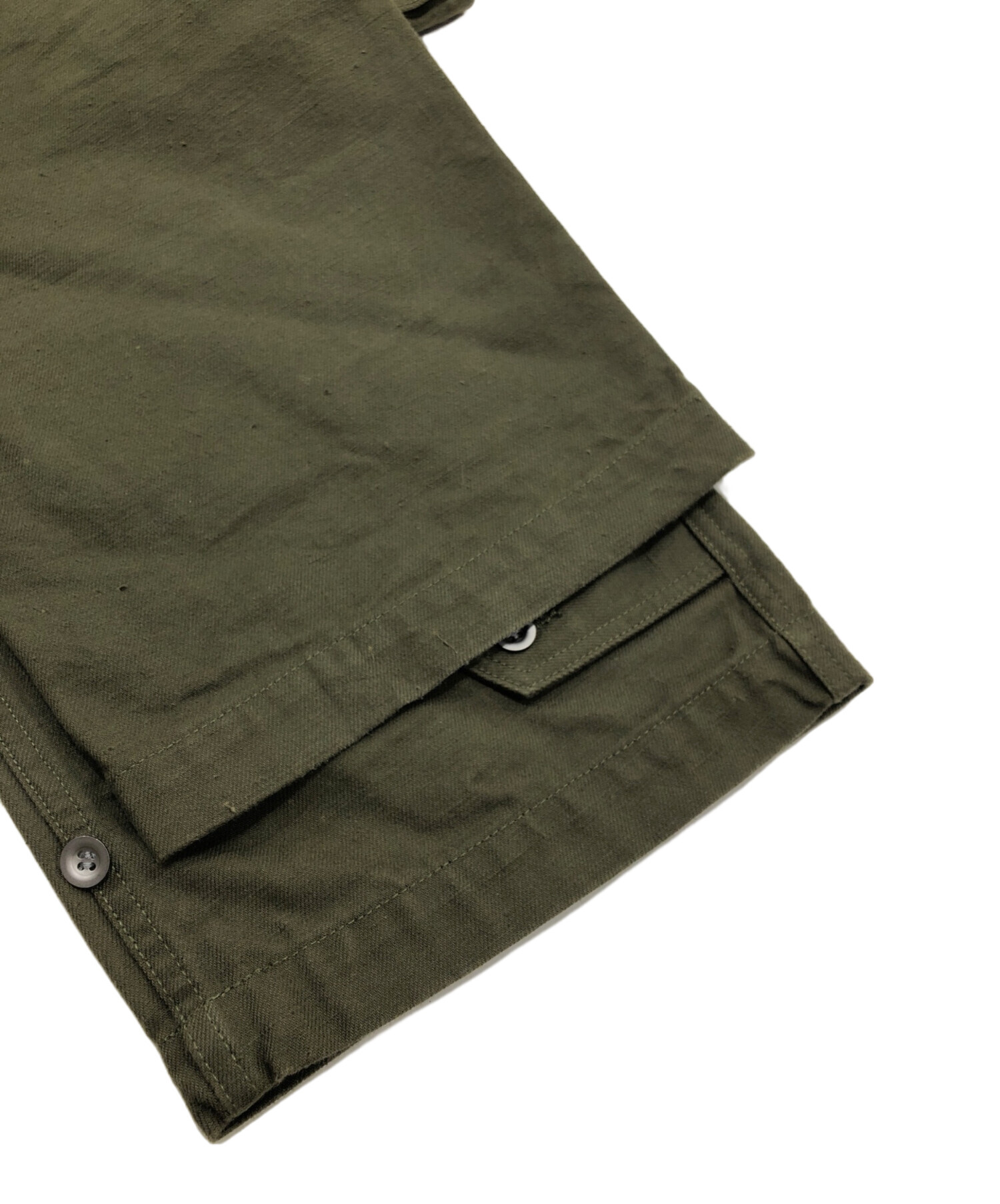 中古・古着通販】DAN (ダン) M-47 automatic trousers カーキ サイズ:L 