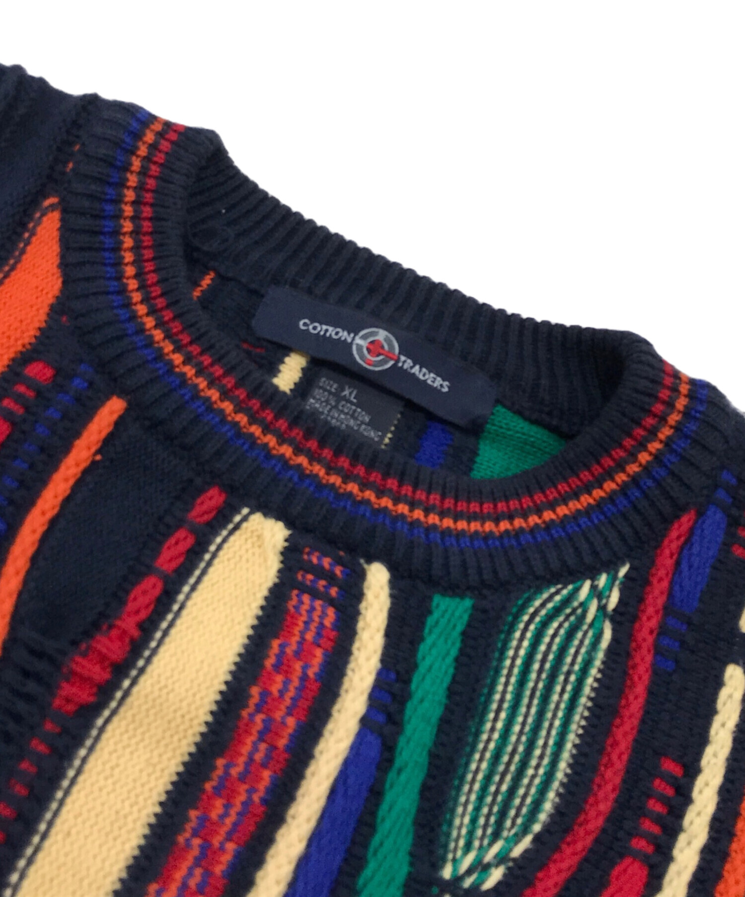 中古・古着通販】COTTON TRADERS (コットン トレーダーズ) 3Dニット