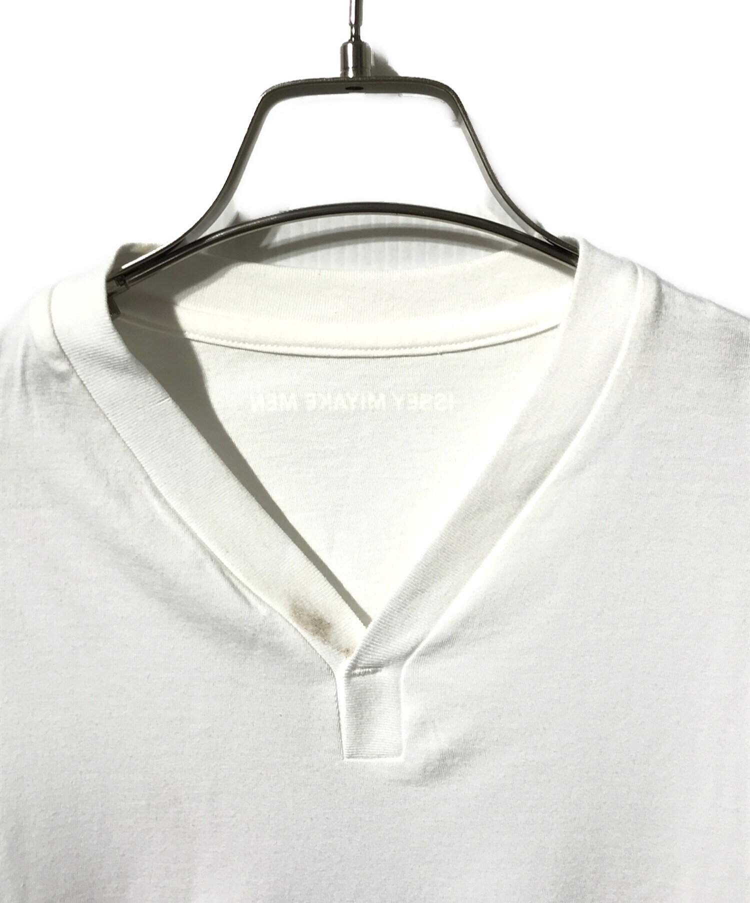 中古・古着通販】ISSEY MIYAKE MEN (イッセイミヤケメン) VネックT