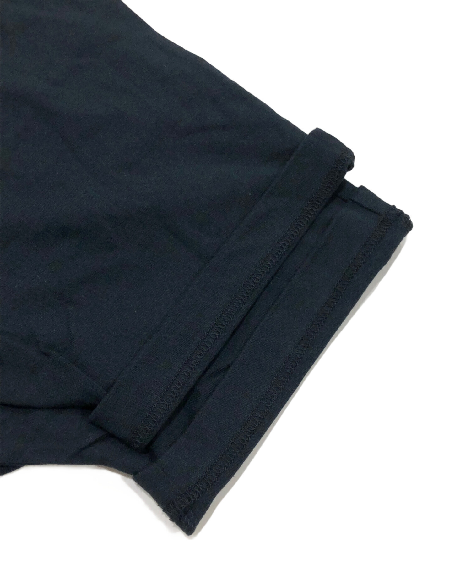 【中古】オムプリッセイッセイミヤケ Tシャツ カットソー 半袖 ドルマンスリーブ コットン 2 黒 中古・古着通販】HOMME PLISSE ISSEY MIYAKE (オム プリッセ イッセイ