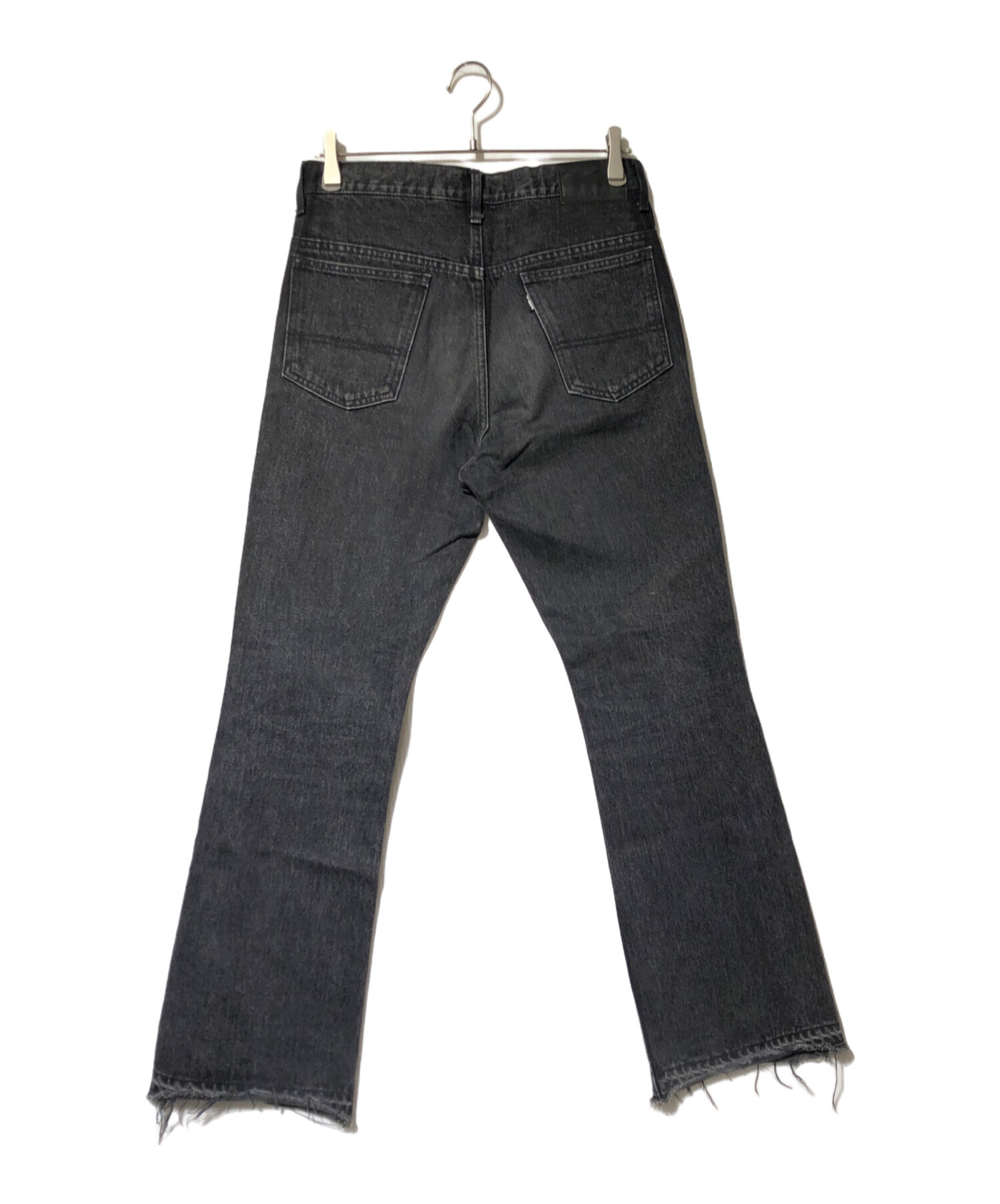 中古・古着通販】jieda (ジエダ) USED FLARE DENIM PANTS ブラック