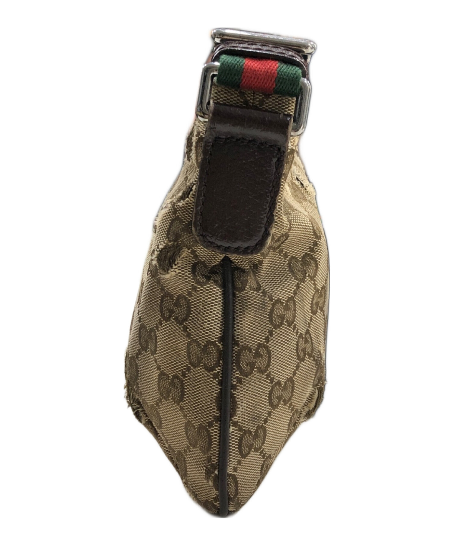 中古・古着通販】GUCCI (グッチ) GGキャンバス ショルダーバッグ