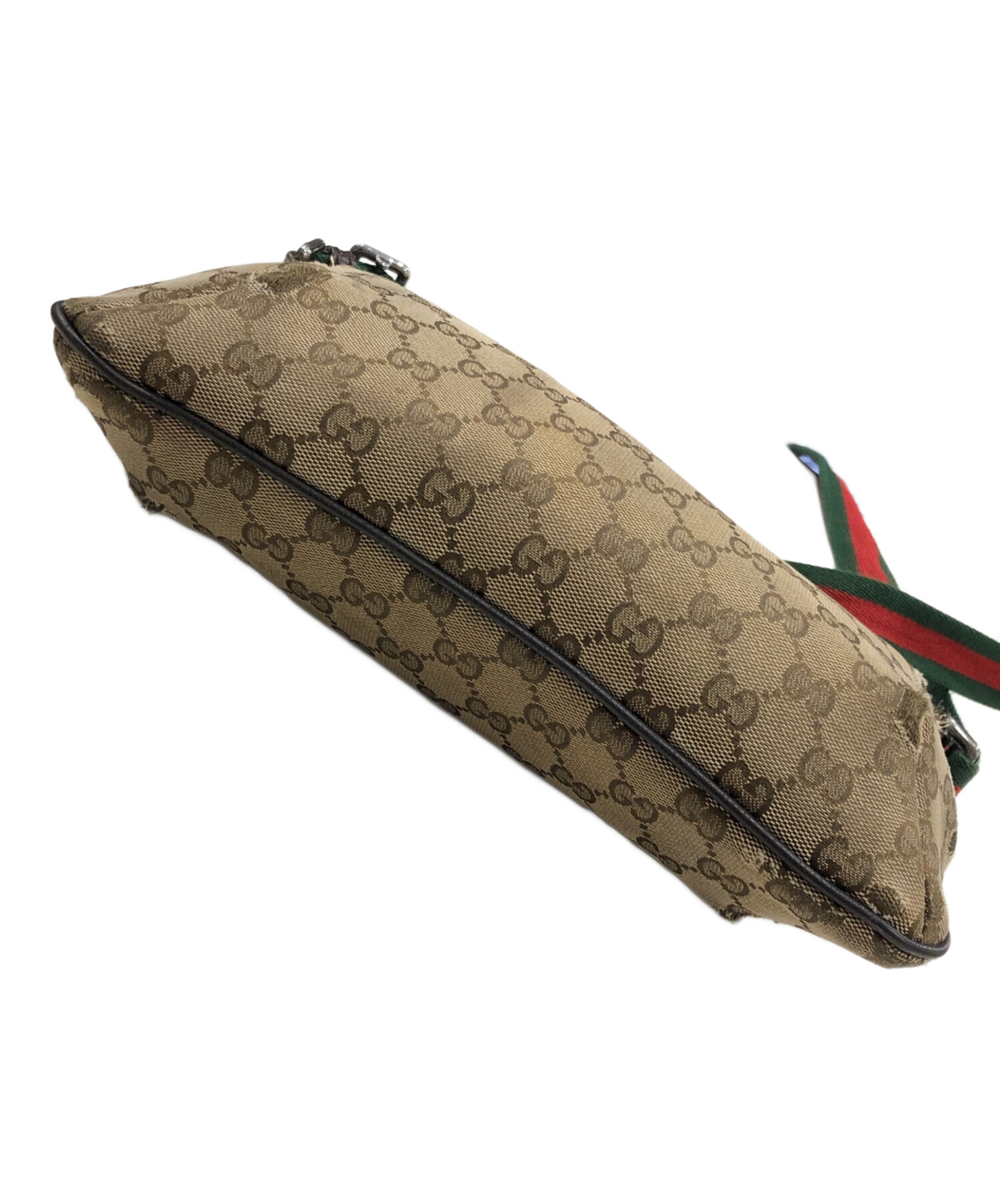 ♦️正規品【未使用に近い】GUCCI GGキャンパス♦️ショルダーバッグ GUCCI（グッチ） GUCCI GGキャンバス ロゴ GG柄 斜め掛け ショルダー