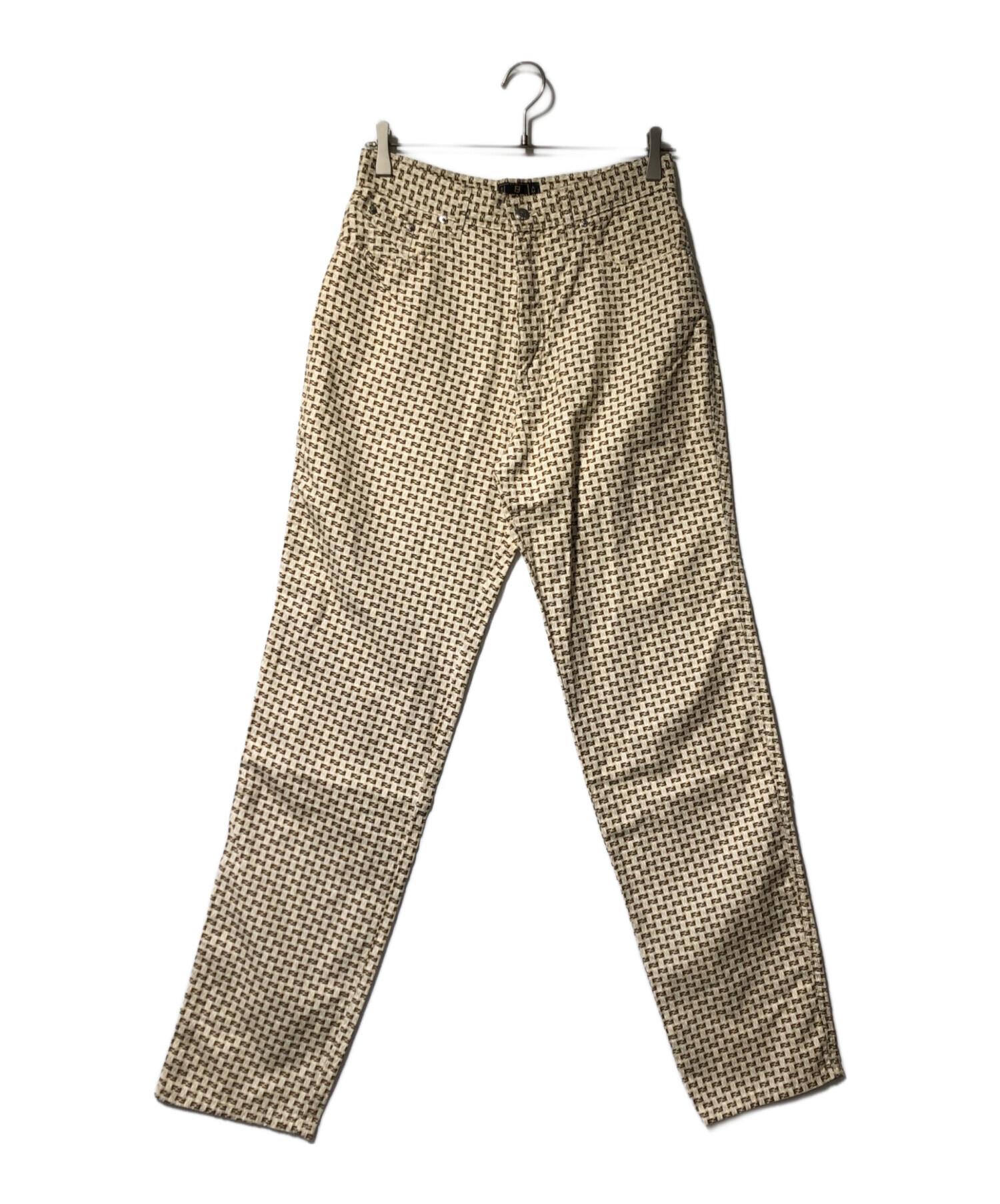 中古・古着通販】FENDI (フェンディ) コットンリネンパンツ ベージュ 