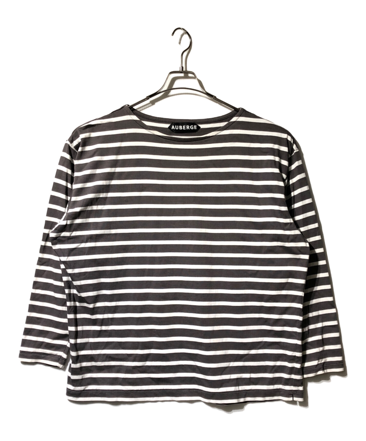【Used】AUBERGE / バスクシャツ 中古・古着通販】AUBERGE (オーベルジュ) バスクシャツ グレー サイズ