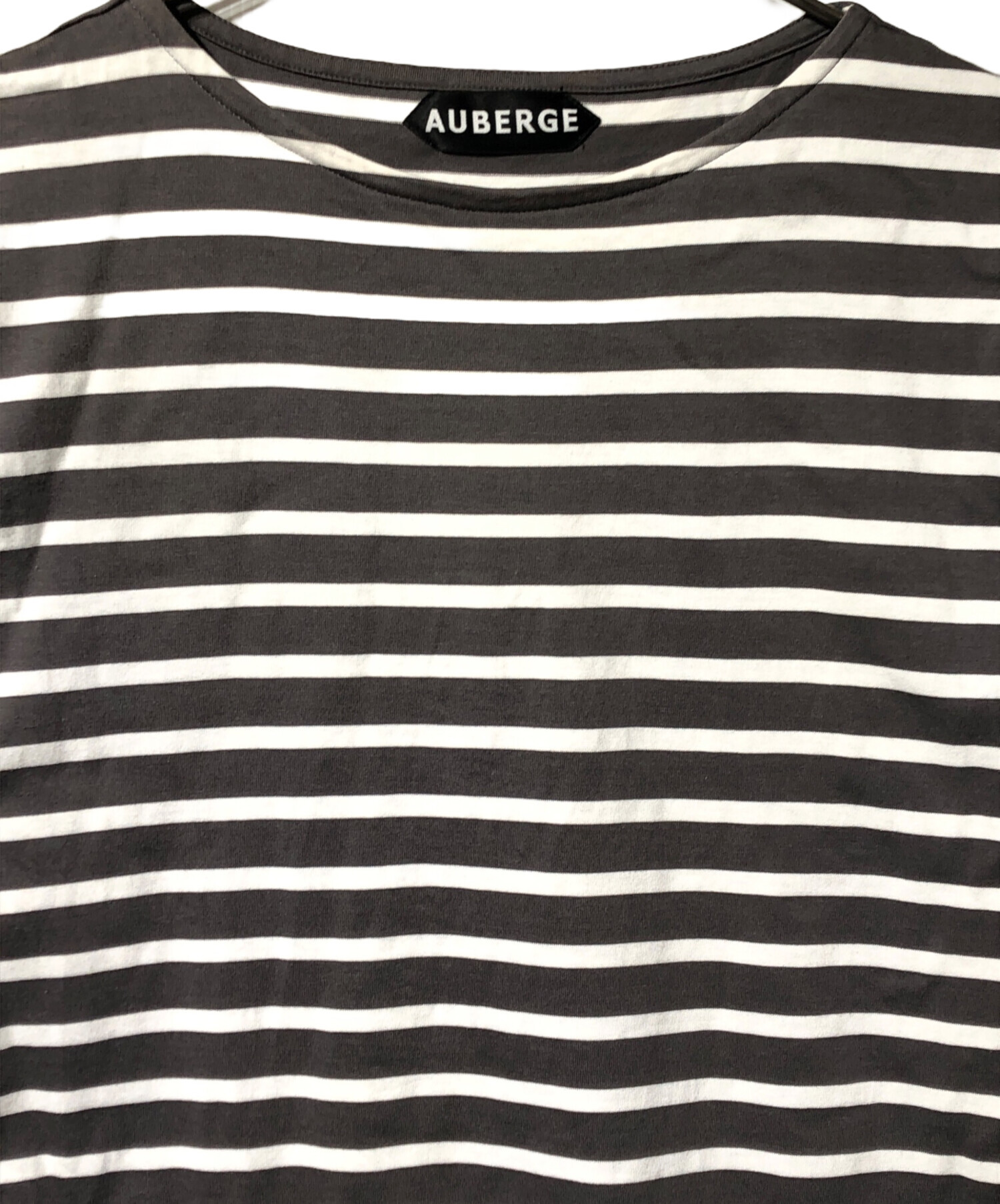 【Used】AUBERGE / バスクシャツ 中古・古着通販】AUBERGE (オーベルジュ) バスクシャツ グレー サイズ