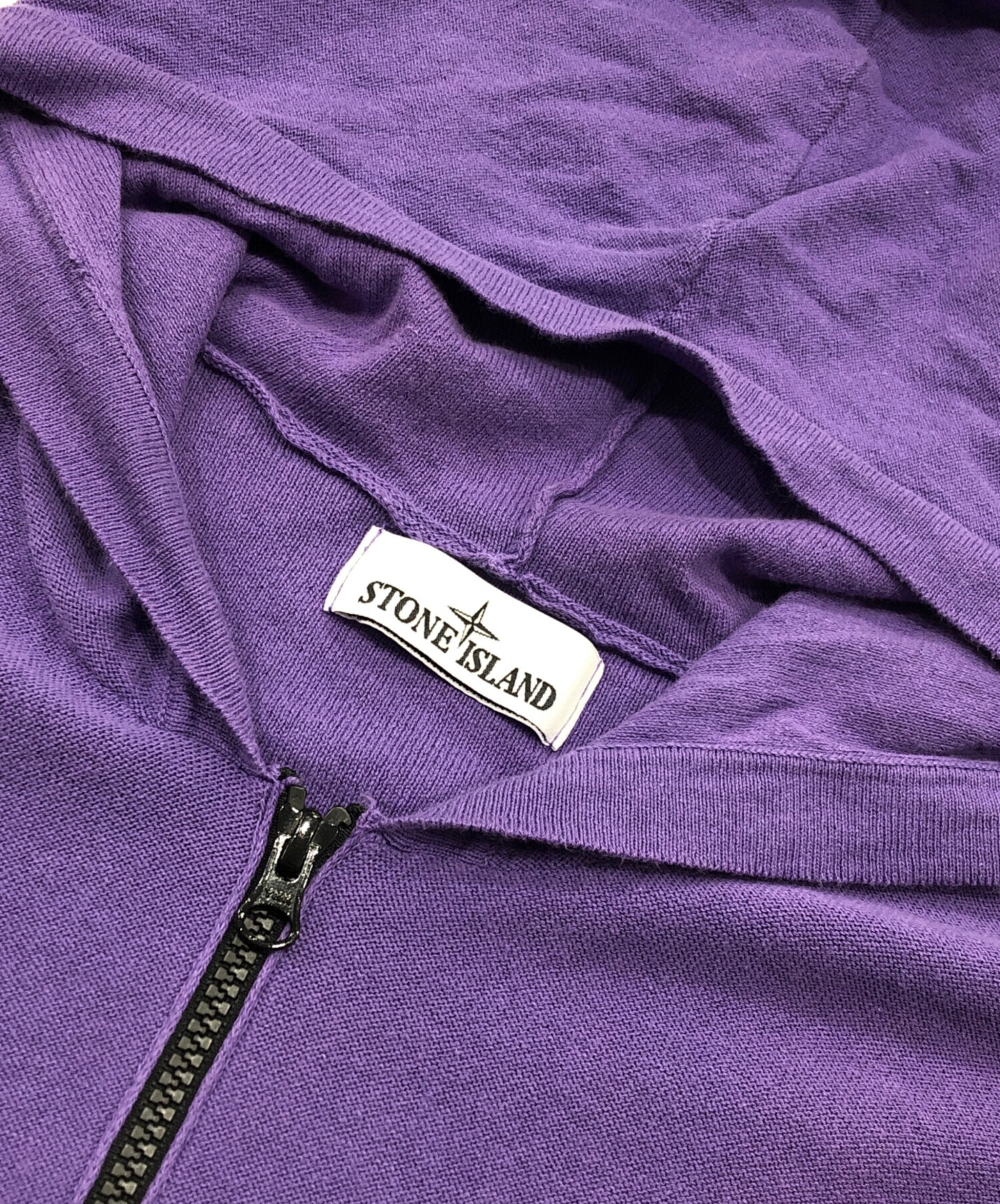 中古・古着通販】STONE ISLAND (ストーンアイランド) ニットジップ