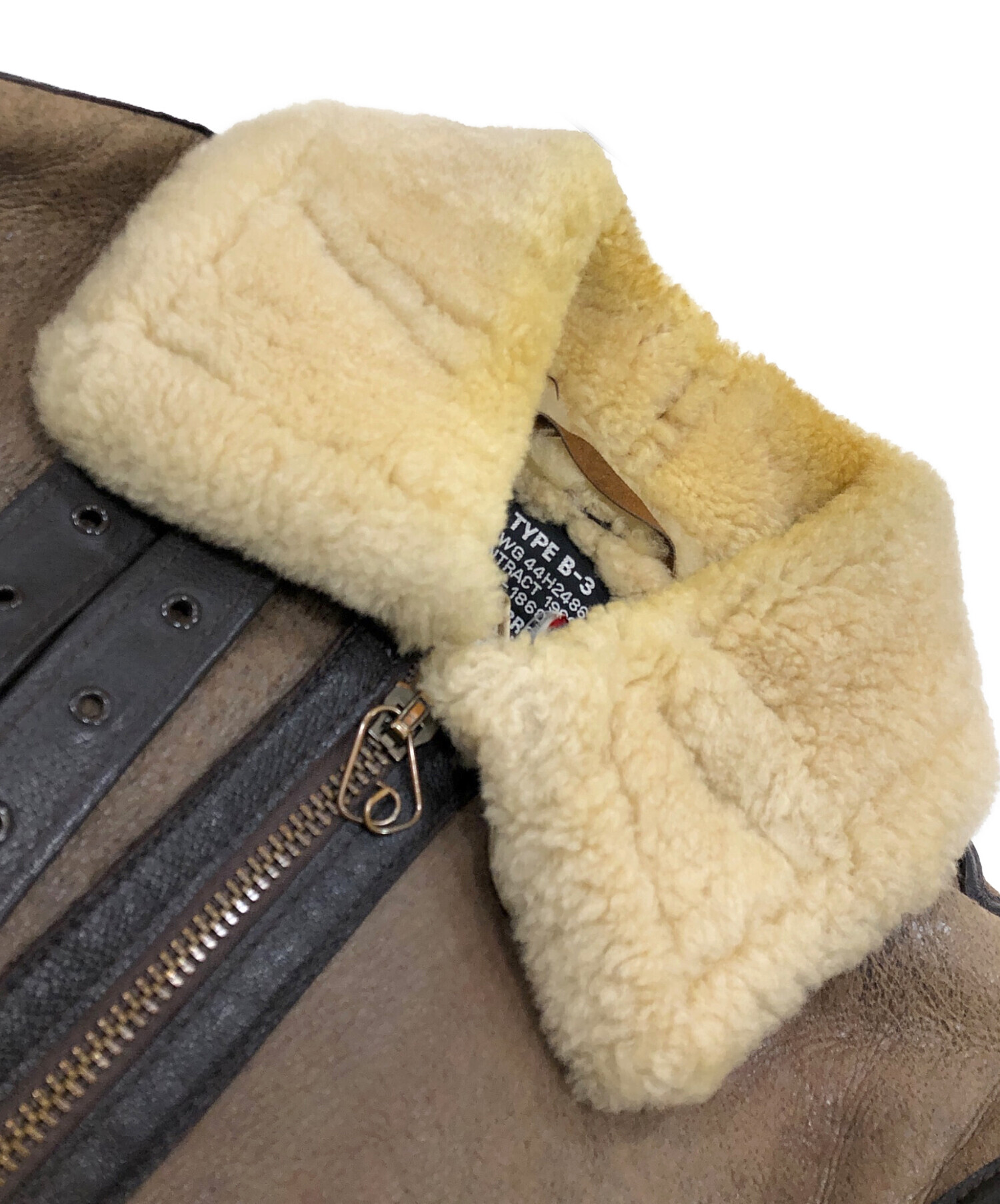 中古・古着通販】Schott (ショット) B3フライトジャケット ブラウン