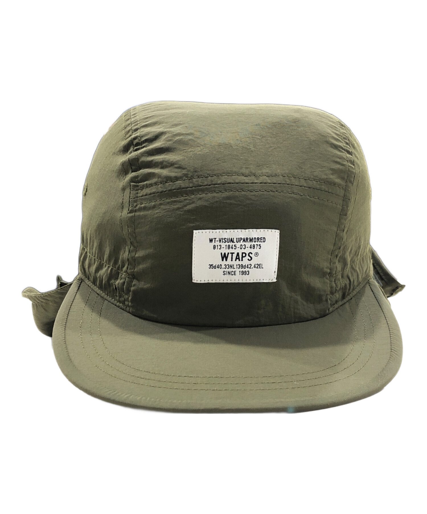 中古・古着通販】WTAPS (ダブルタップス) FACEHUGGER CAP オリーブ