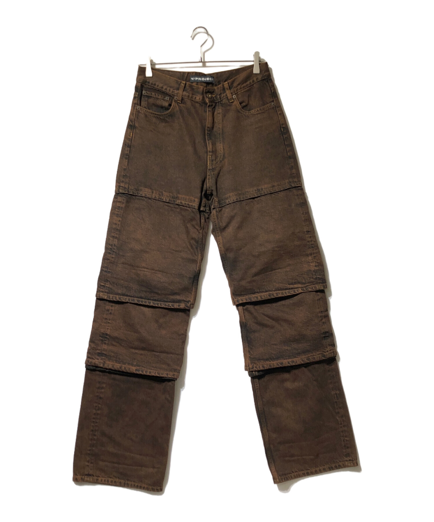 Y⁄Project ワイプロジェクト 21SS EVERGREEN Multi Cuff Jeans デニム 