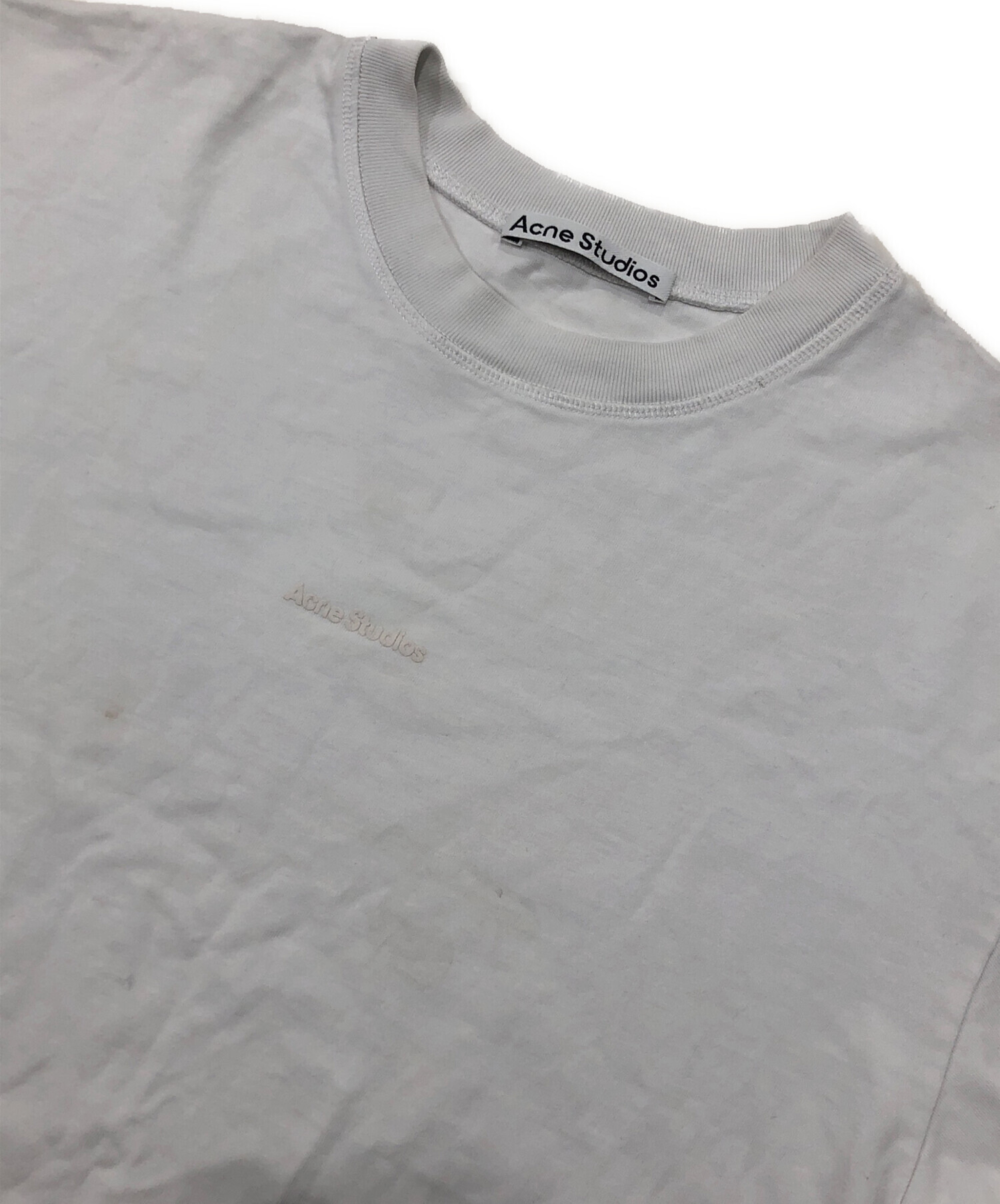 中古・古着通販】Acne studios (アクネ ストゥディオス) ロゴTシャツ