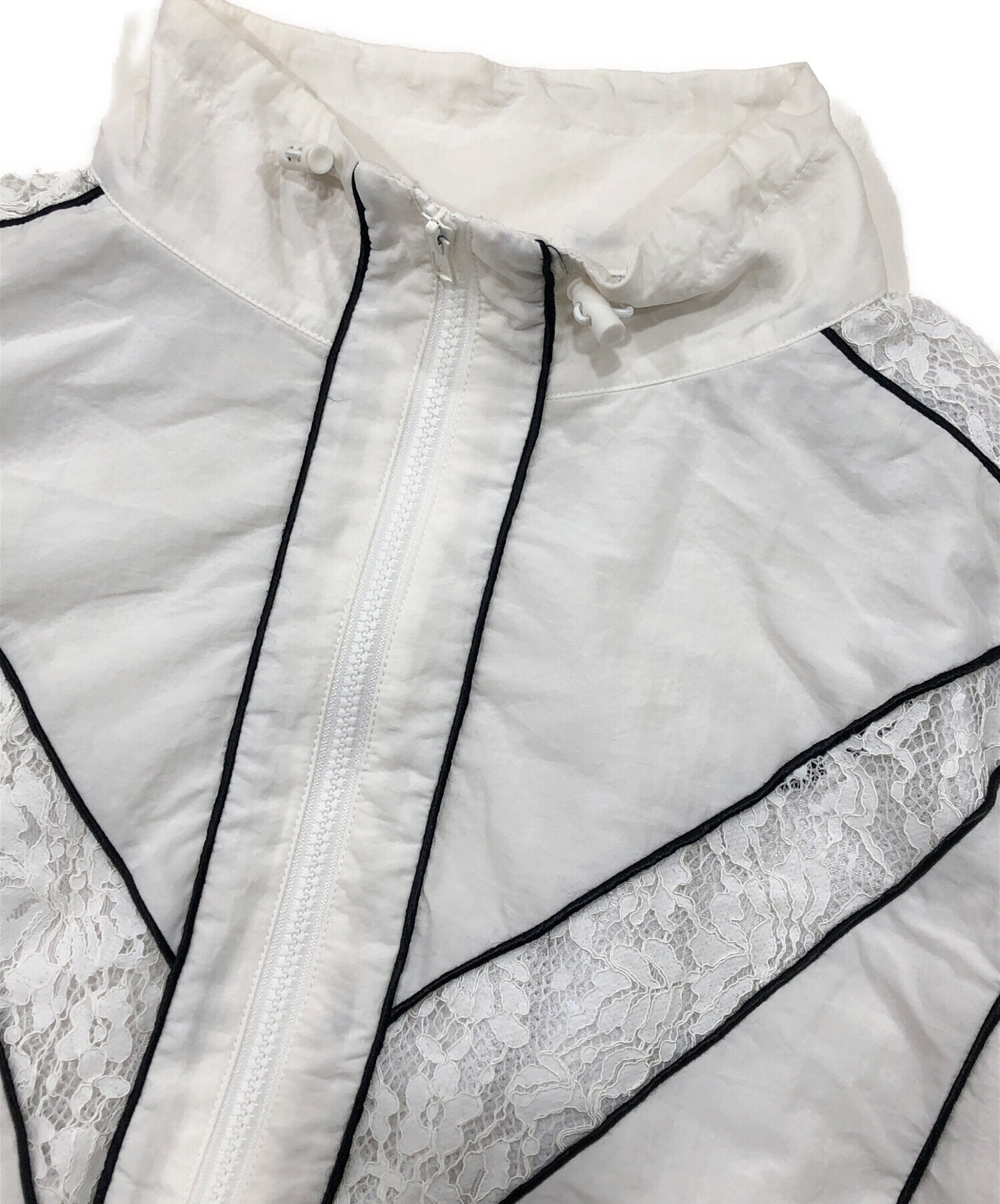 中古・古着通販】furfur (ファーファー) レースコンビショートトラック