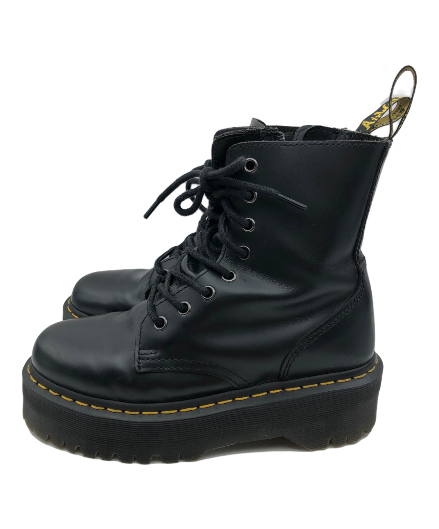 未使用級　ドクターマーチン サイドジップ　ブーツ　厚底 8ホール UK5 中古・古着通販】Dr.Martens (ドクターマーチン) サイドジップ8ホール