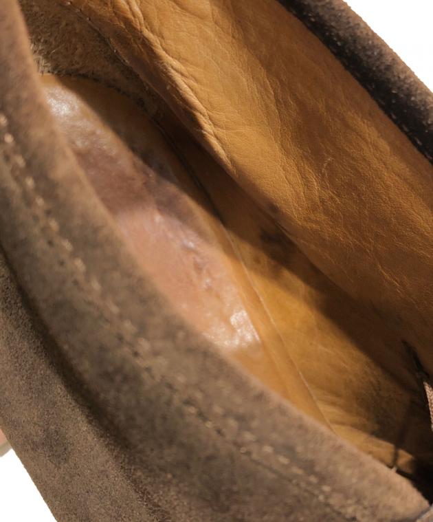 中古・古着通販】GUCCI (グッチ) ホースビットチャッカブーツ ブラウン