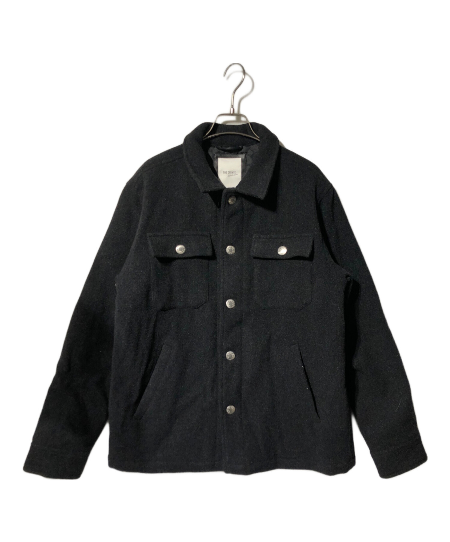 中古・古着通販】THE CRIMIE (ザ クライミー) WOOL SHIRT JACKET