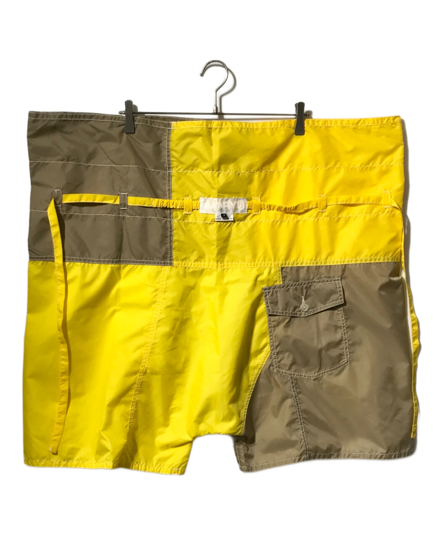 Comme des Garcons GANRYU タイパンツ 中古・古着通販】GANRYU (ガンリュウ) ナイロンショートタイパンツ