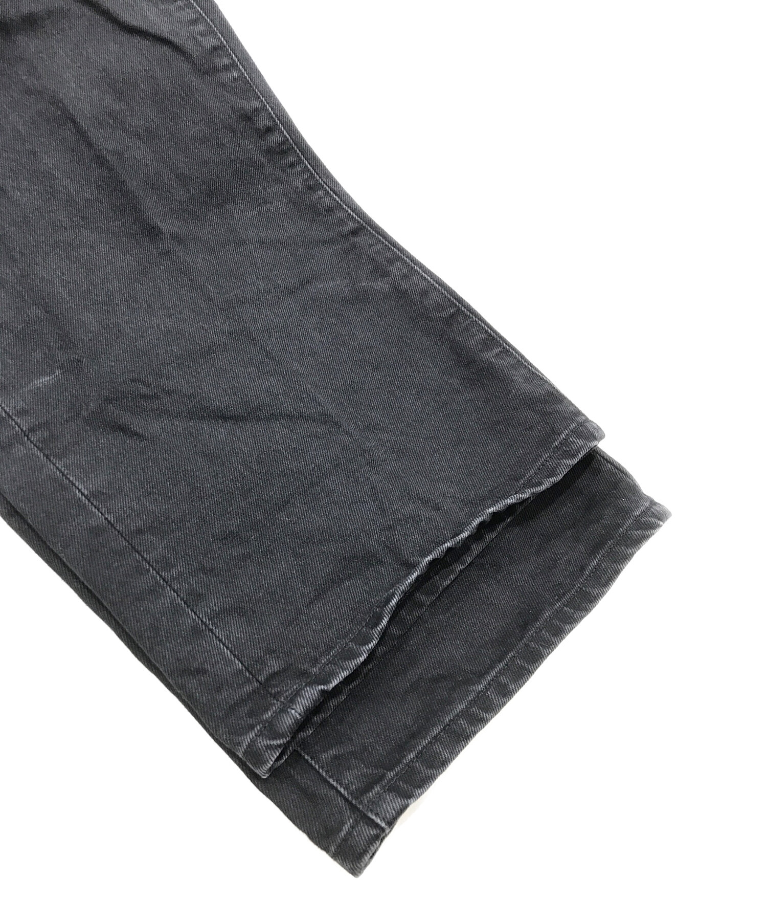 中古・古着通販】stussy (ステューシー) RELAXED JEAN DENIM ブラック 
