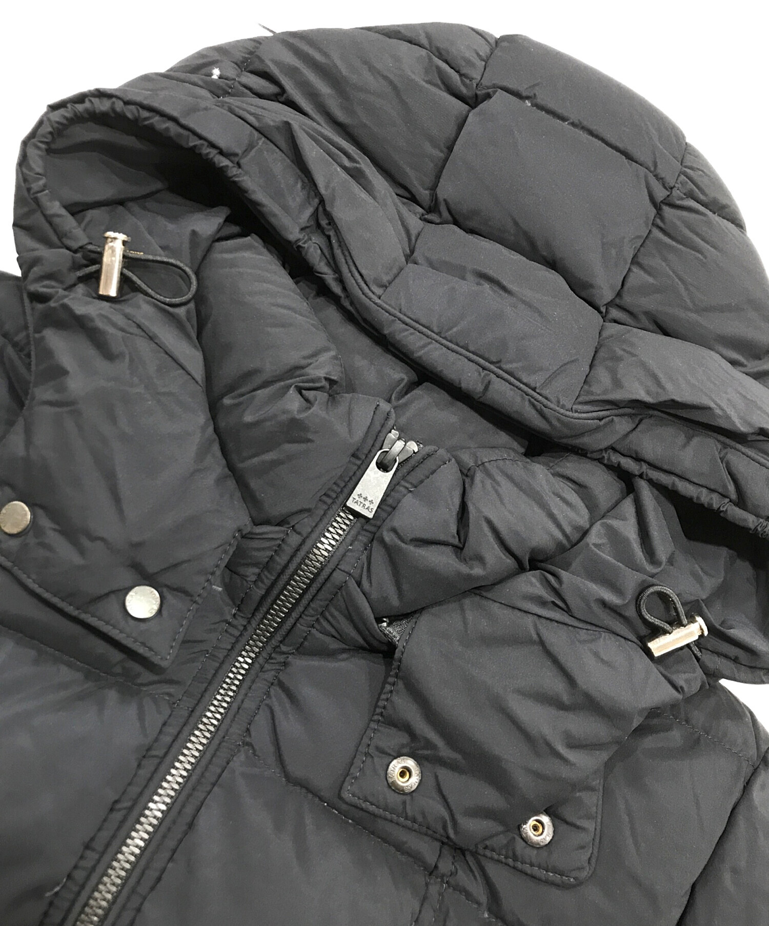 中古・古着通販】TATRAS (タトラス) GESSOダウンジャケット ブラック 