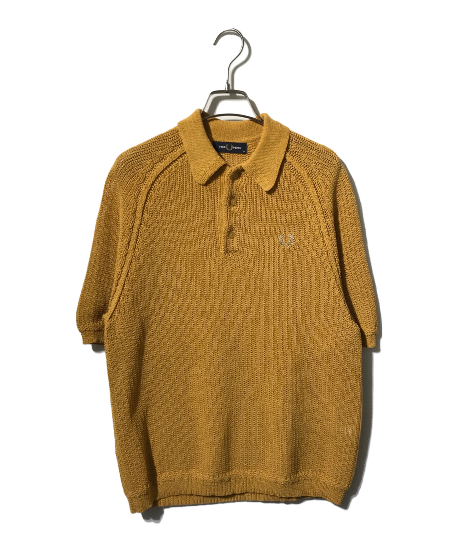 新品✨EDIFICE ×Fred perry 別注コラボ サマーニットポロシャツ 中古・古着通販】FRED PERRY (フレッドペリー) サマーニットポロシャツ