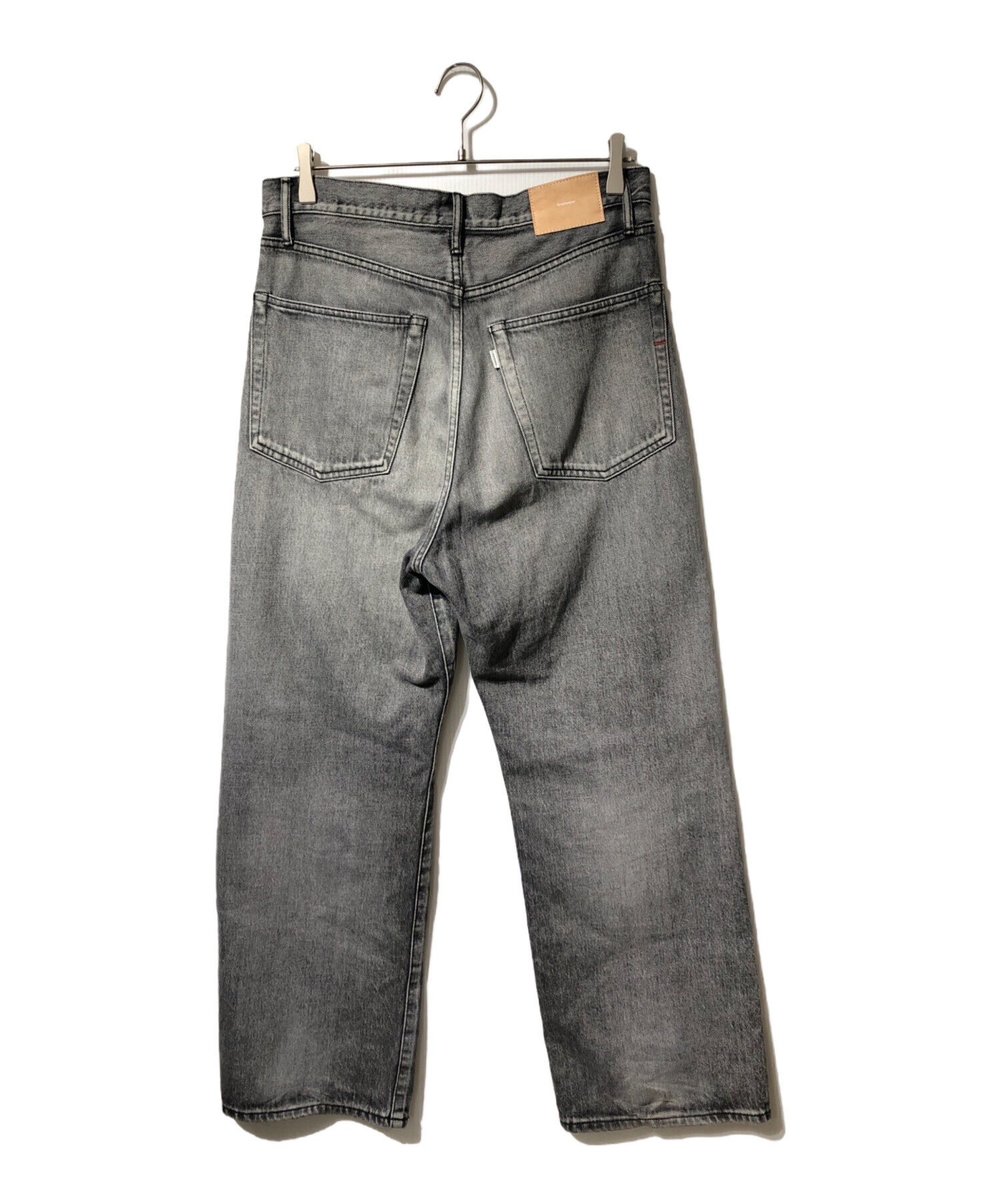 Graphpaper セルビッジデニムワイドストレートパンツ Graphpaper