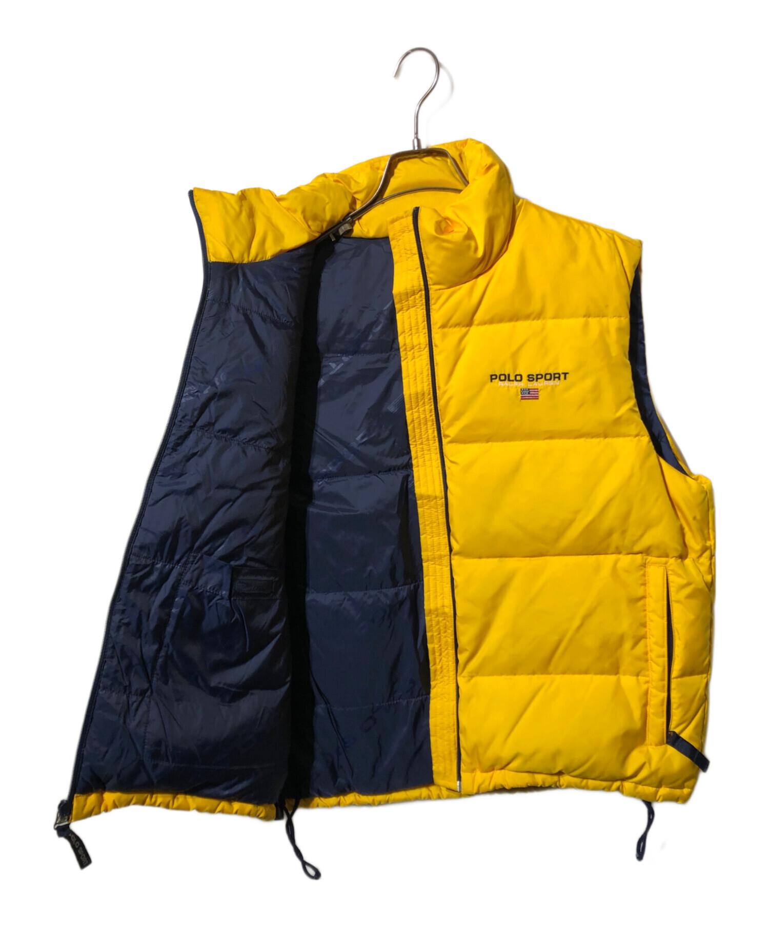 未使用 ラルフローレン ポロ POLO GOLF イエローベスト 11号ぐらい 中古・古着通販】POLO SPORT (ポロスポーツ) ダウンベスト イエロー