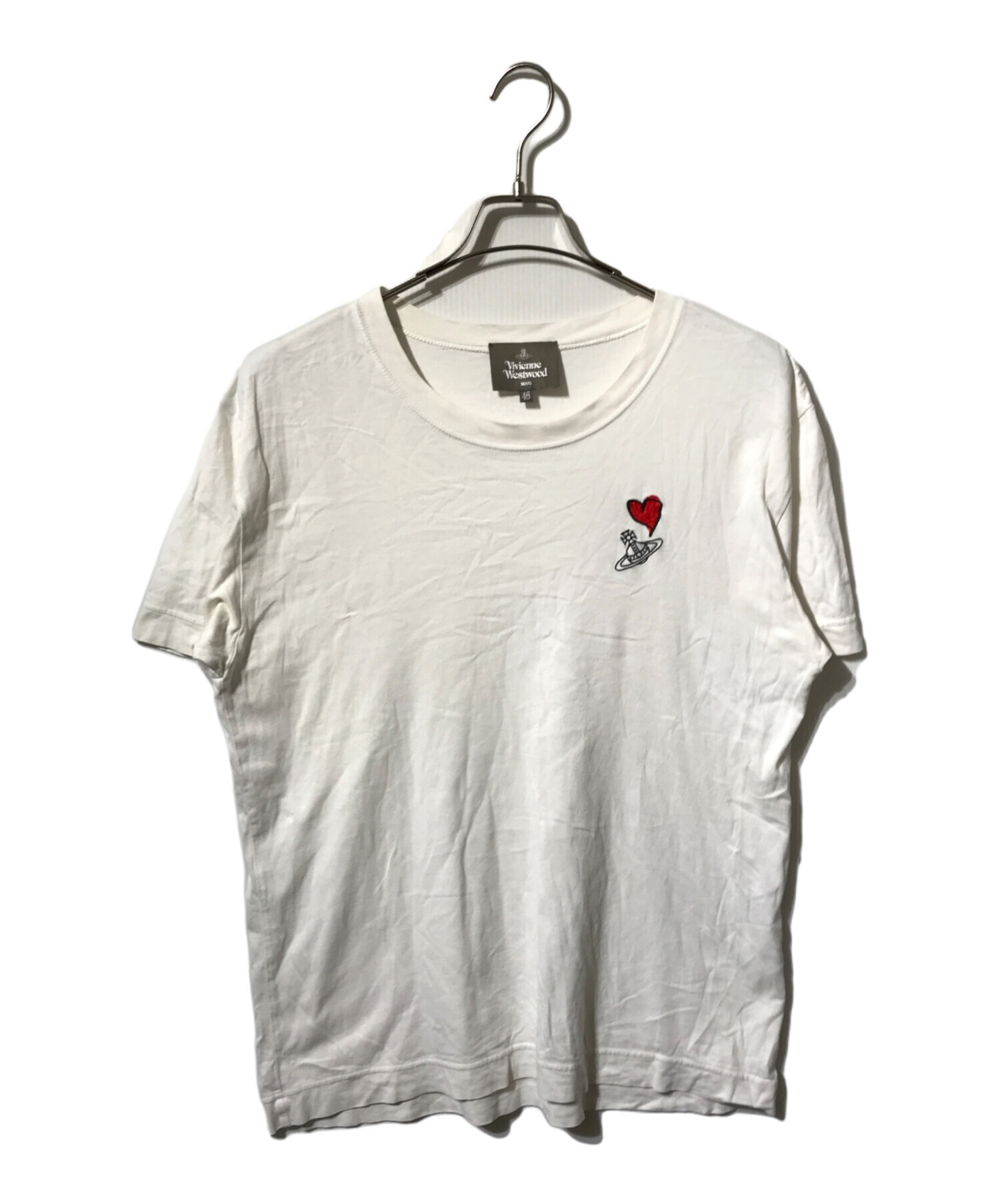 Vivienne Westwood　半袖カットソー　ハート柄 中古・古着通販】Vivienne Westwood man (ヴィヴィアン ウェストウッド