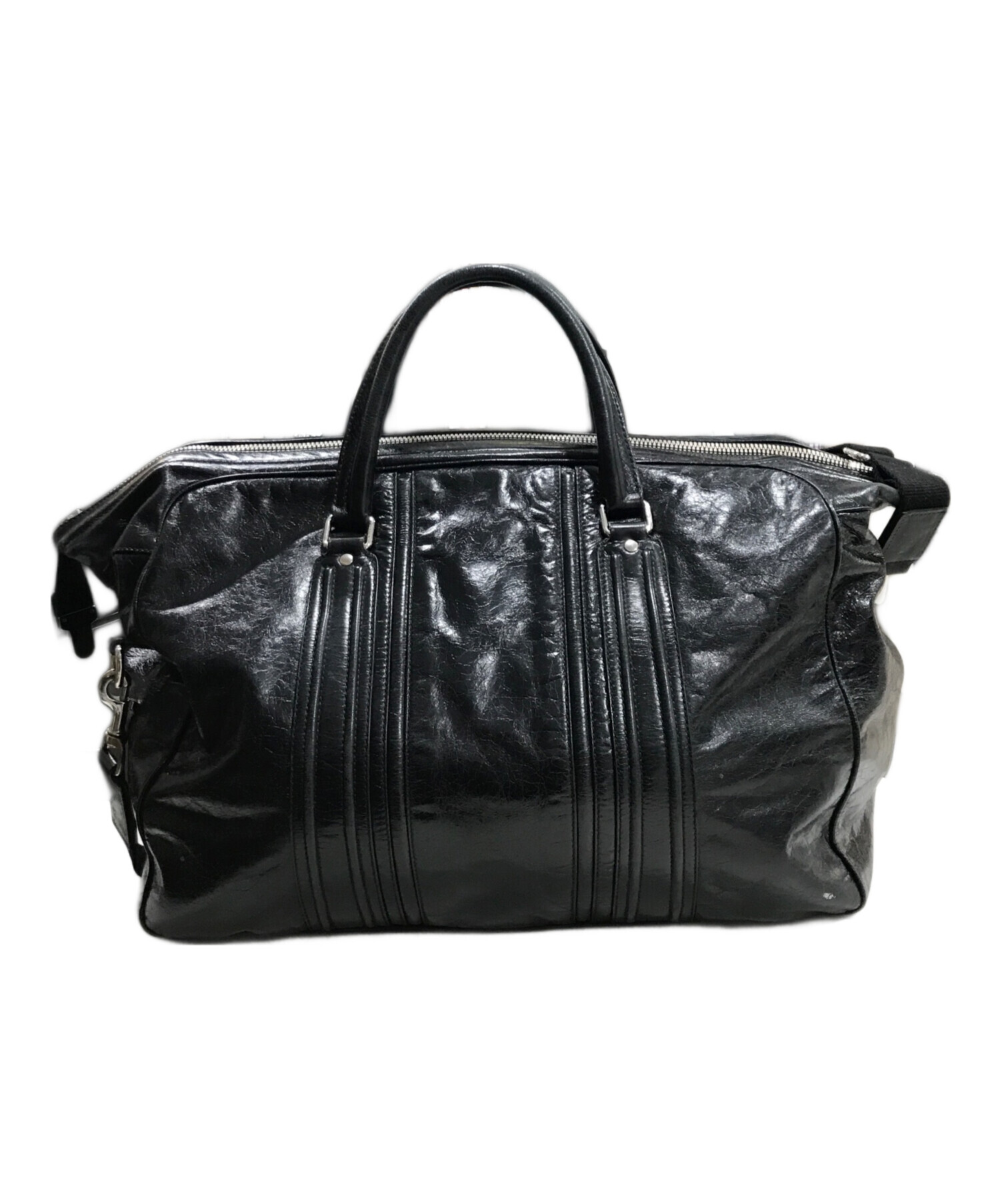 【新品未使用】現行 ドルチェ&ガッバーナ ドルガバ 2WAY ボストンバッグ 中古・古着通販】DOLCE & GABBANA (ドルチェ＆ガッバーナ) 2WAYレザー