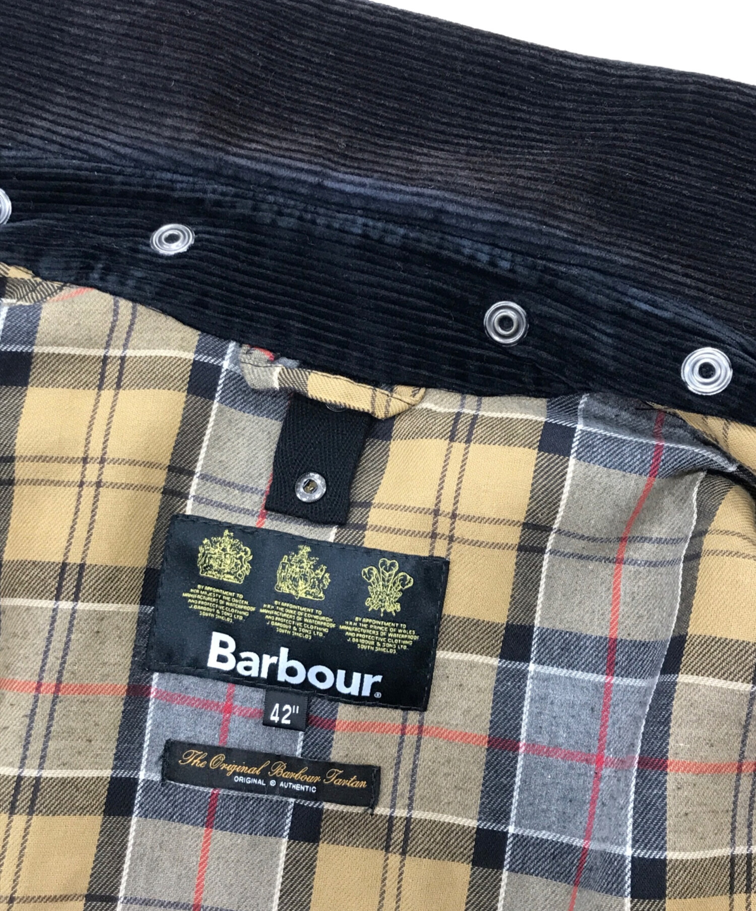 中古・古着通販】Barbour (バブアー) BORDER 2LAYER CLASSIC FIT