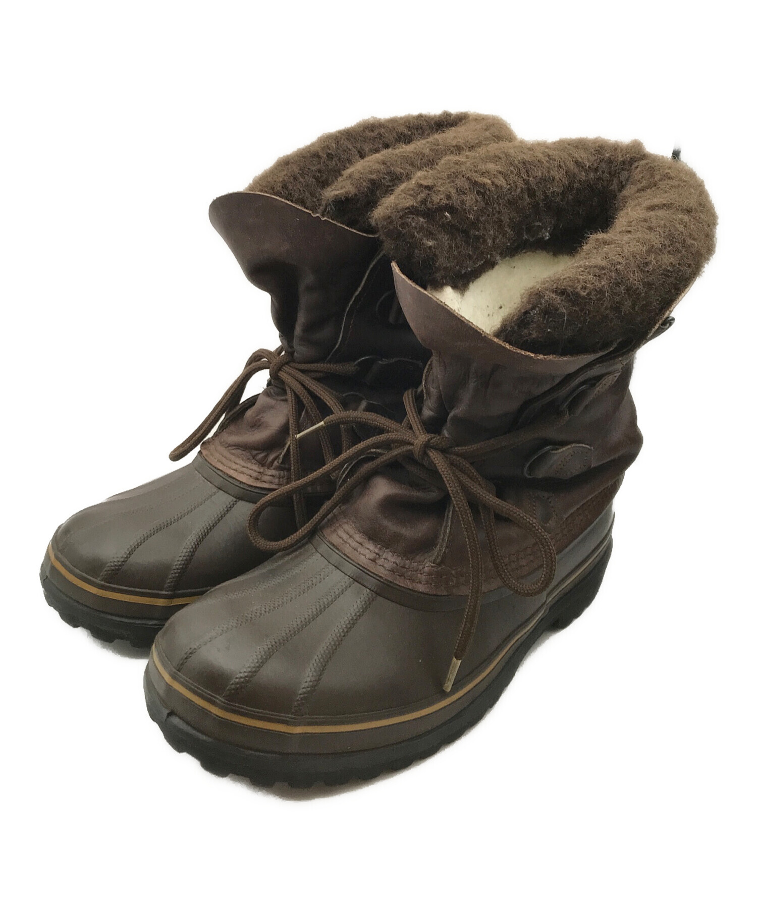 中古・古着通販】SOREL (ソレル) カリブーブーツ ブラウン サイズ:10 