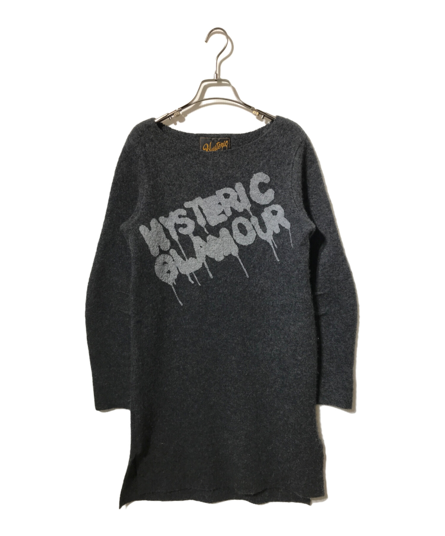 中古・古着通販】Hysteric Glamour (ヒステリックグラマー) ロゴニット