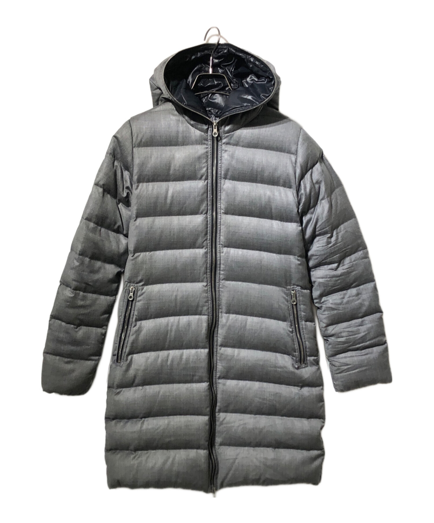 DUVETICAダウン　グレー　40 中古・古着通販】DUVETICA (デュベティカ) ダウンジャケット グレー