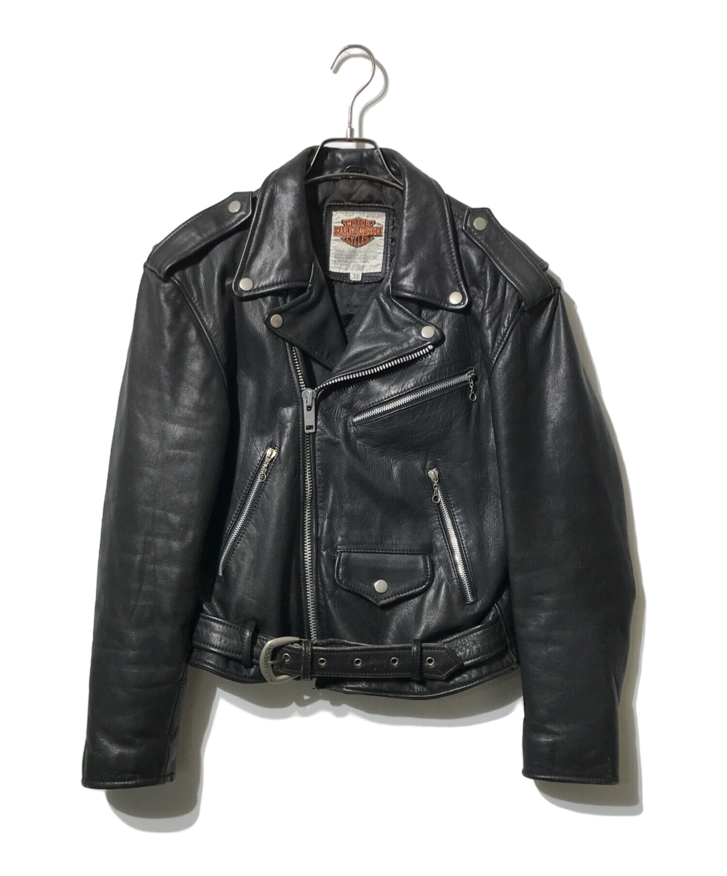 HARLEY DAVIDSON ハーレーダビッドソン ライダースジャケット M HARLEY 