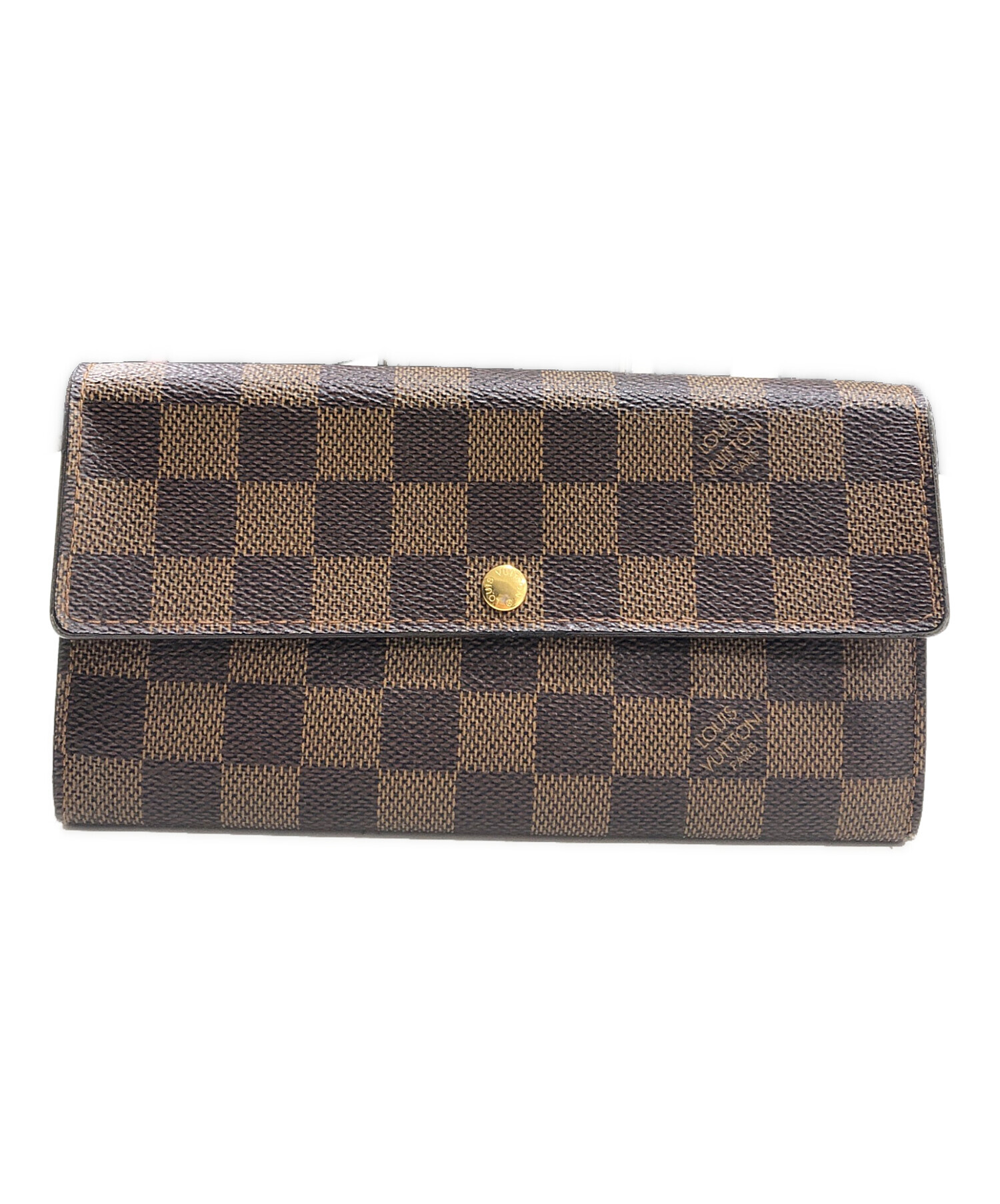 中古・古着通販】LOUIS VUITTON (ルイ ヴィトン) 長財布 ブラウン