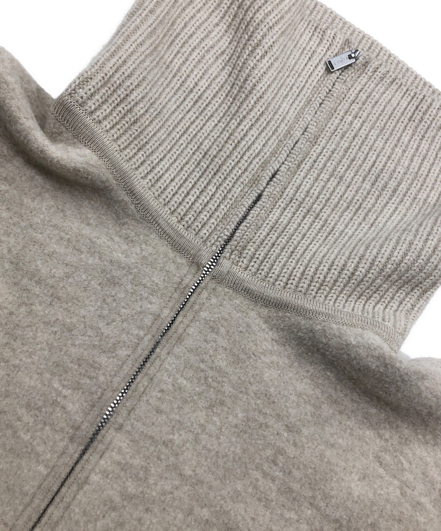 中古・古着通販】FOXEY (フォクシー) フードストール付 ニット