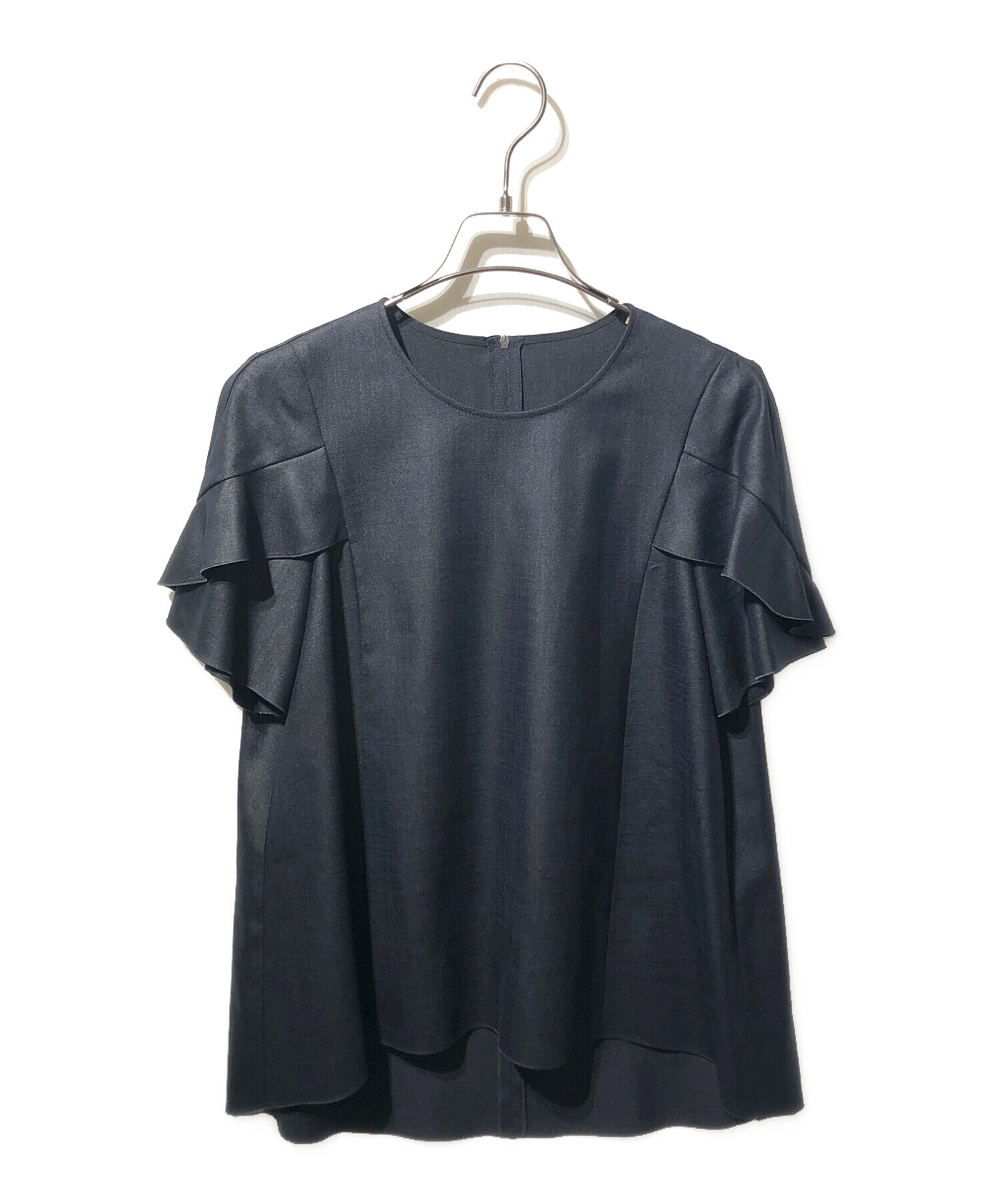 FOXEY フォクシー　FLOUNCE PETALブラウス 40 極美品✨ 中古・古着通販】FOXEY NEWYORK (フォクシーニューヨーク) ブラウスTop