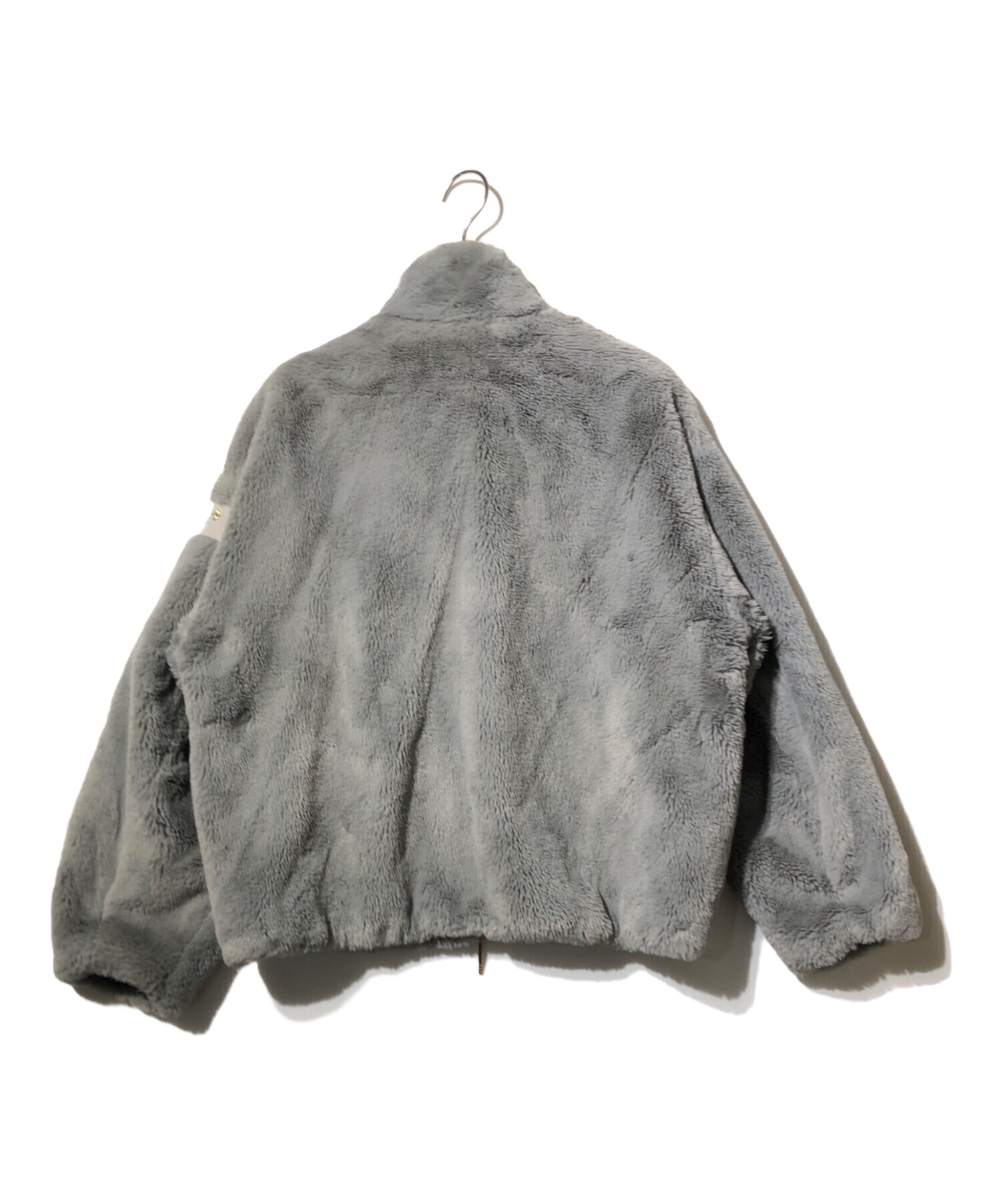 中古・古着通販】TATRAS (タトラス) BARBRAボアブルゾン グレー サイズ 