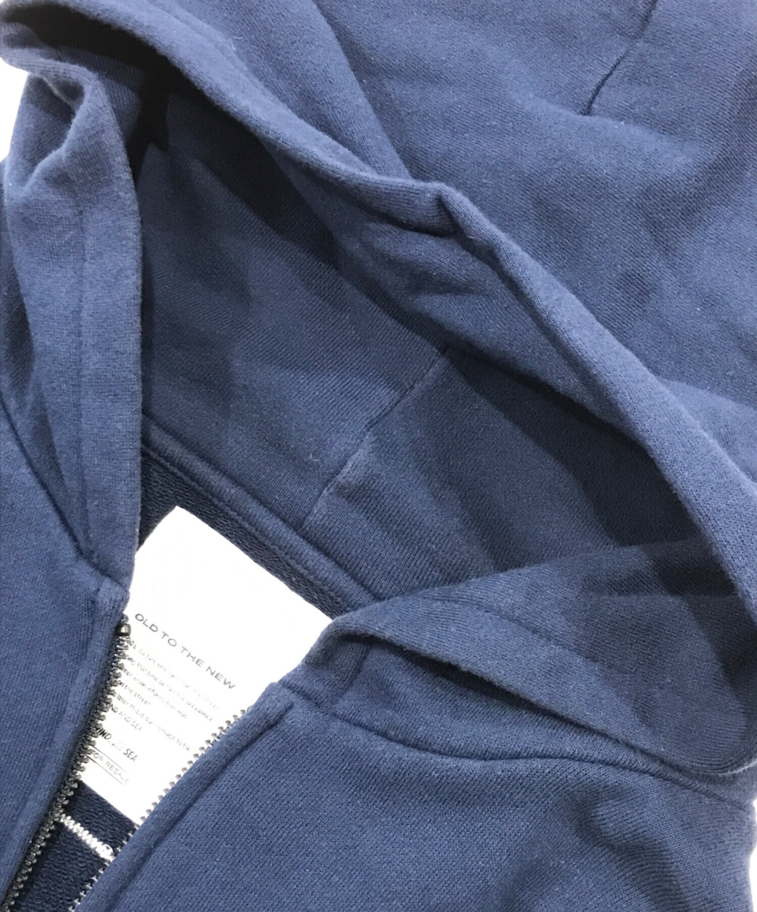 中古・古着通販】WIND AND SEA (ウィンダンシー) ロゴ刺繍ジップ